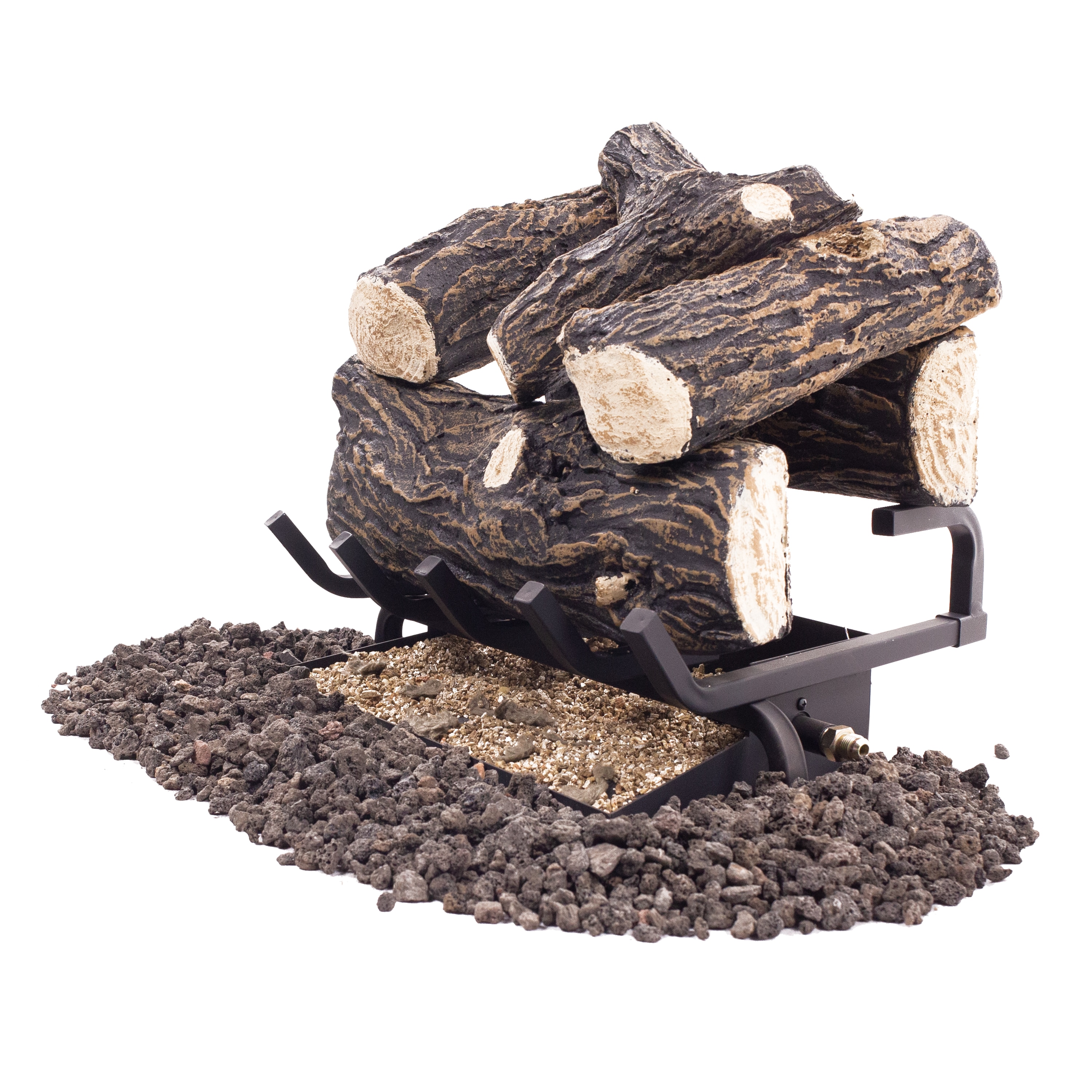 Black Fireplace Hood Accessory - 6252 - Vented Gas Log Sets & Accessorie -  Gas Logs Gas Appliances