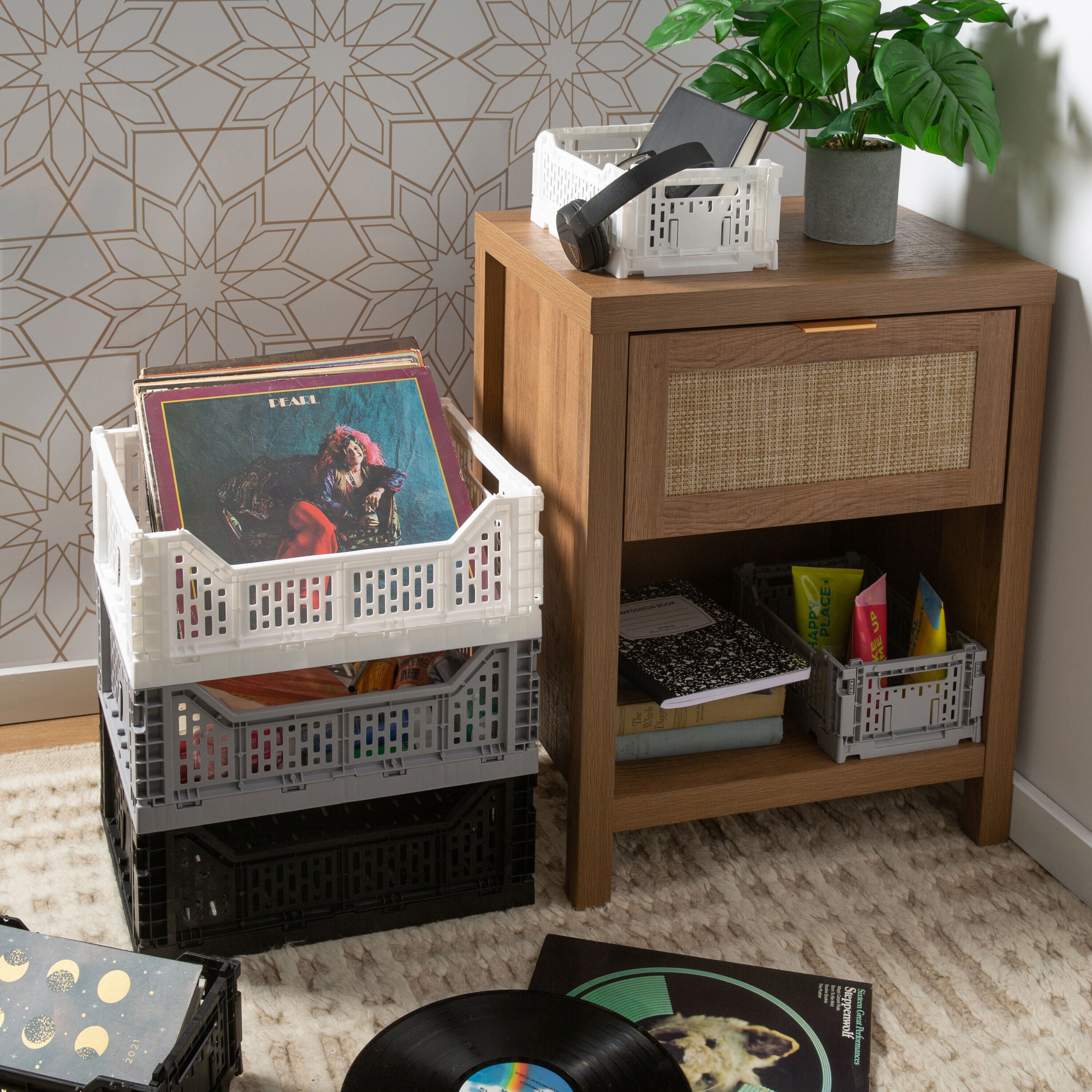 Simplify 21327-GREY Bins-Baskets - View #3