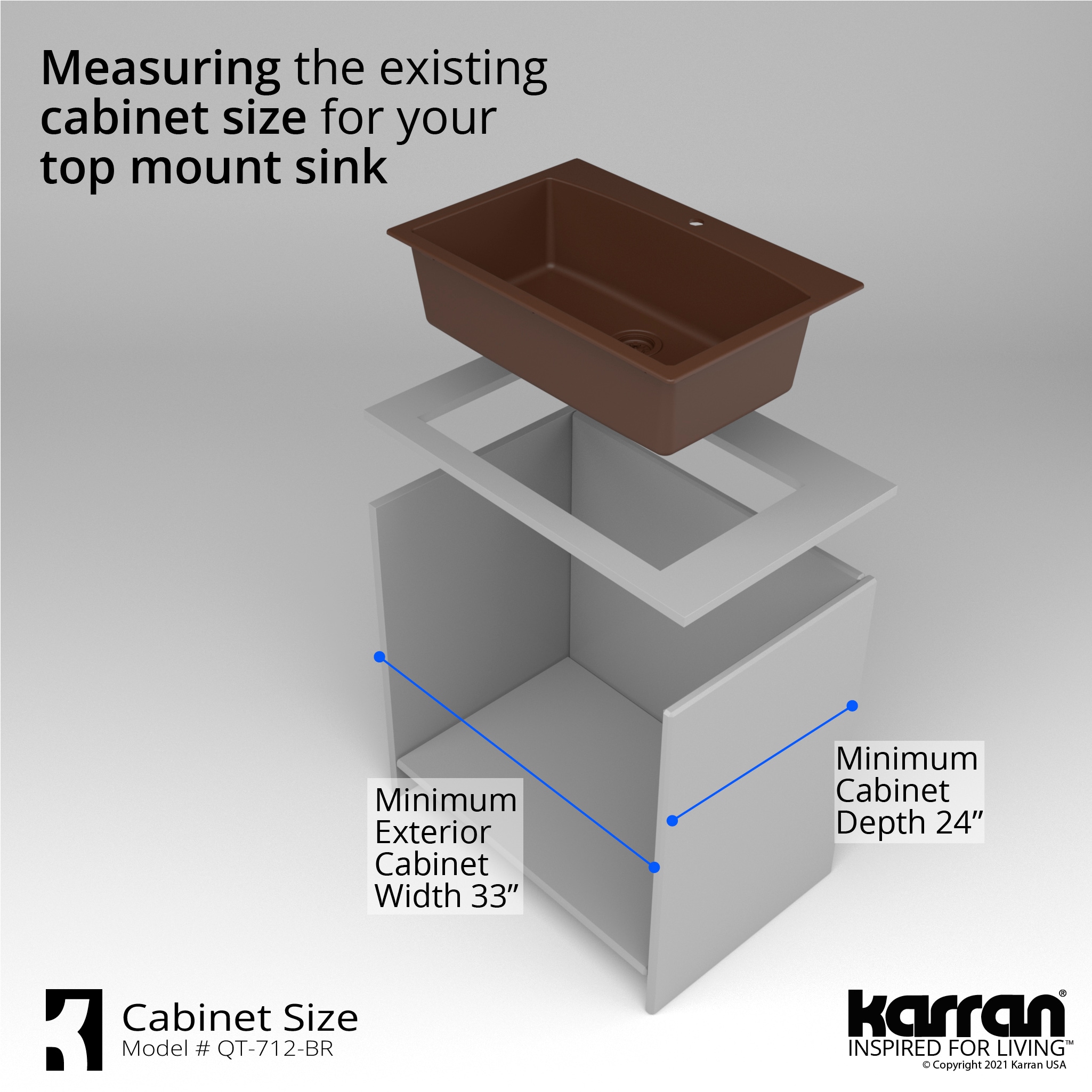 Karran QT-712-BR-PK1 Kitchen-Sinks - View #11