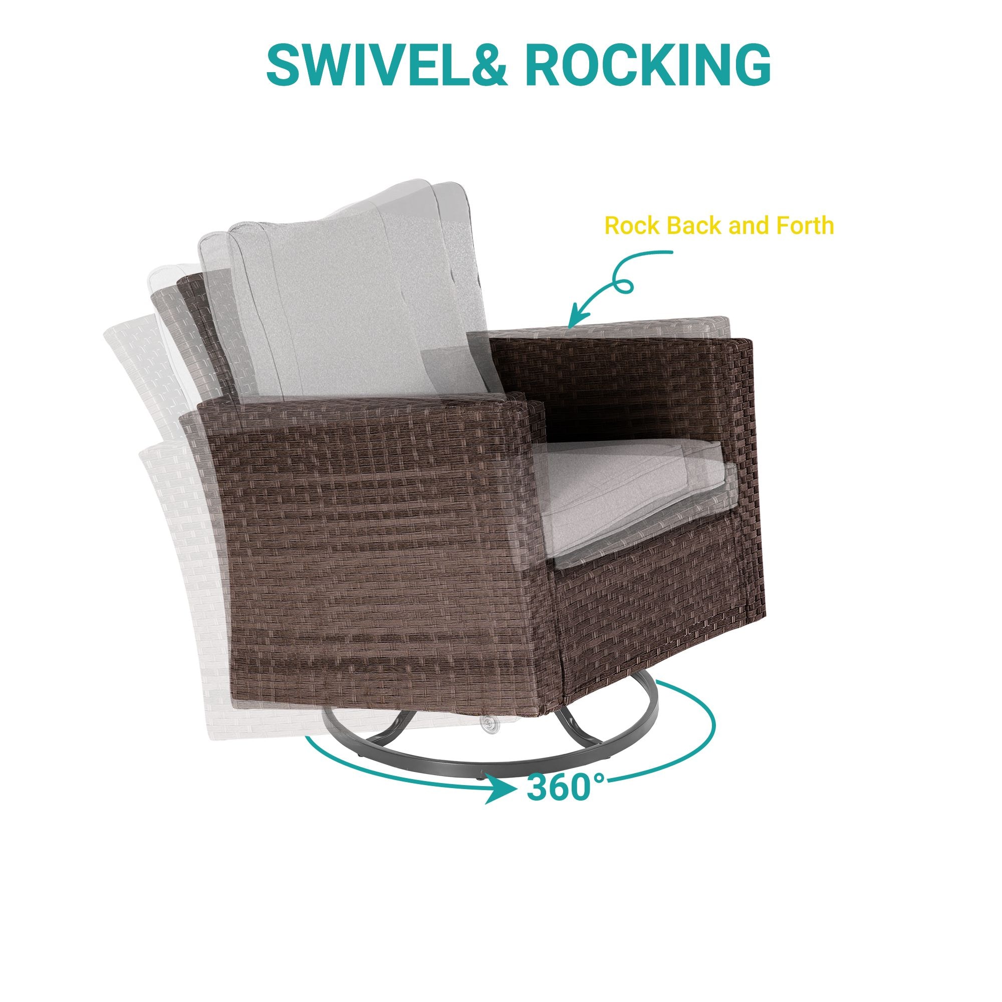 ACEGOSES LW-2R-BLY-T2 Patio-Conversation-Sets - View #4