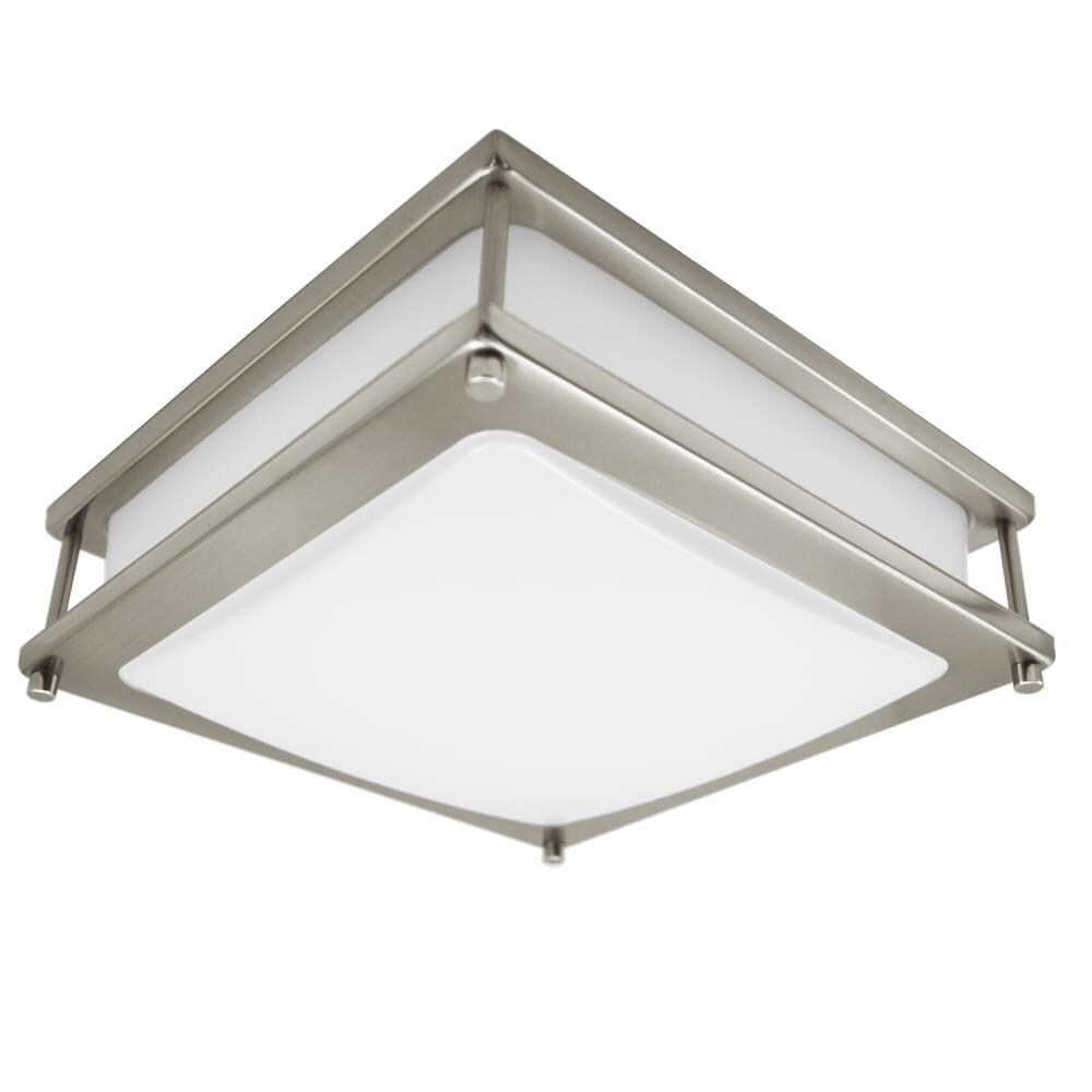 LED flush mount Rectangular Lighting & Ceiling Fans at Lowes.com