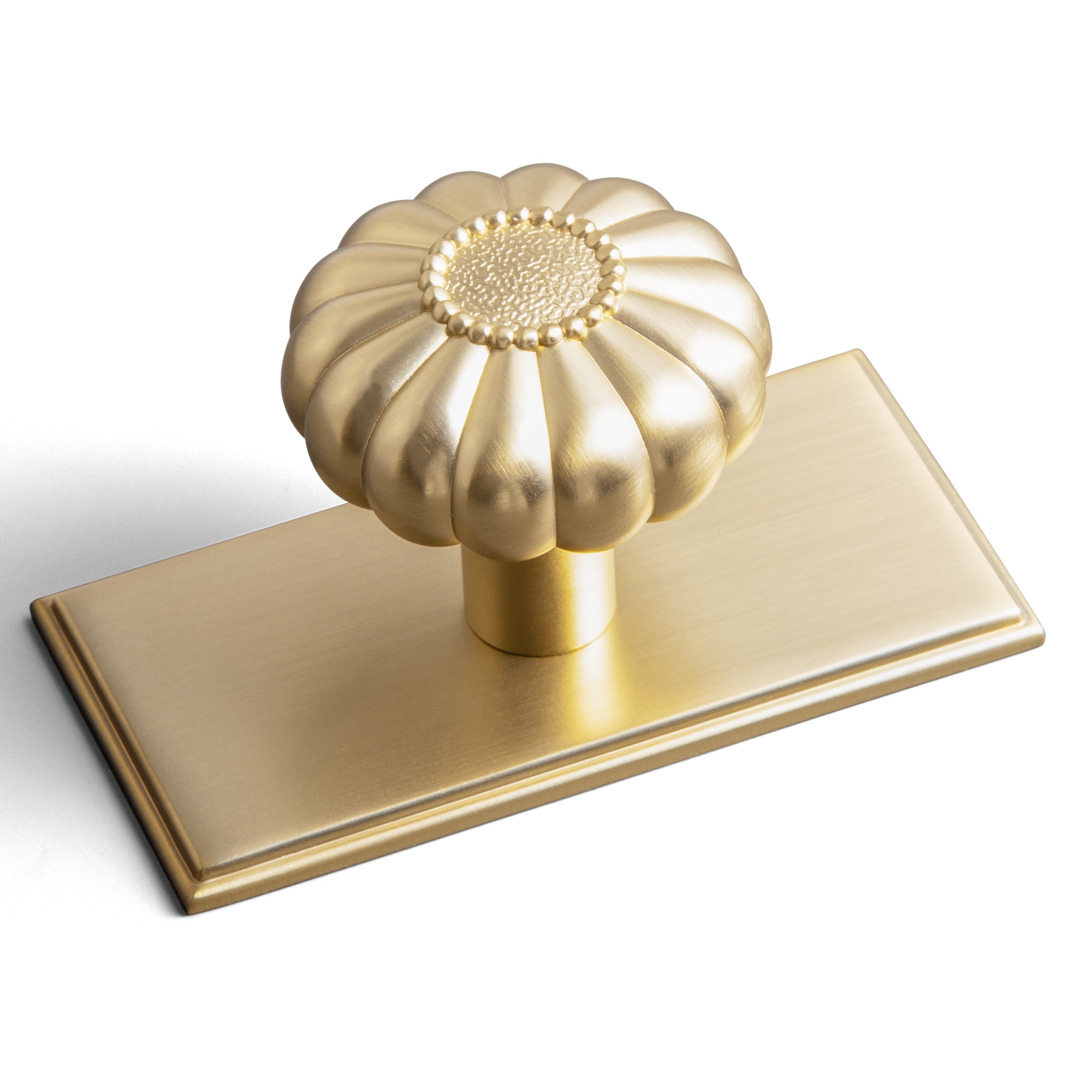 Miaokesen 1-1/2-in Champagne Bronze Novelty Modern Cabinet Knob 6 -Pack #7817UBR-10107L-PLUS