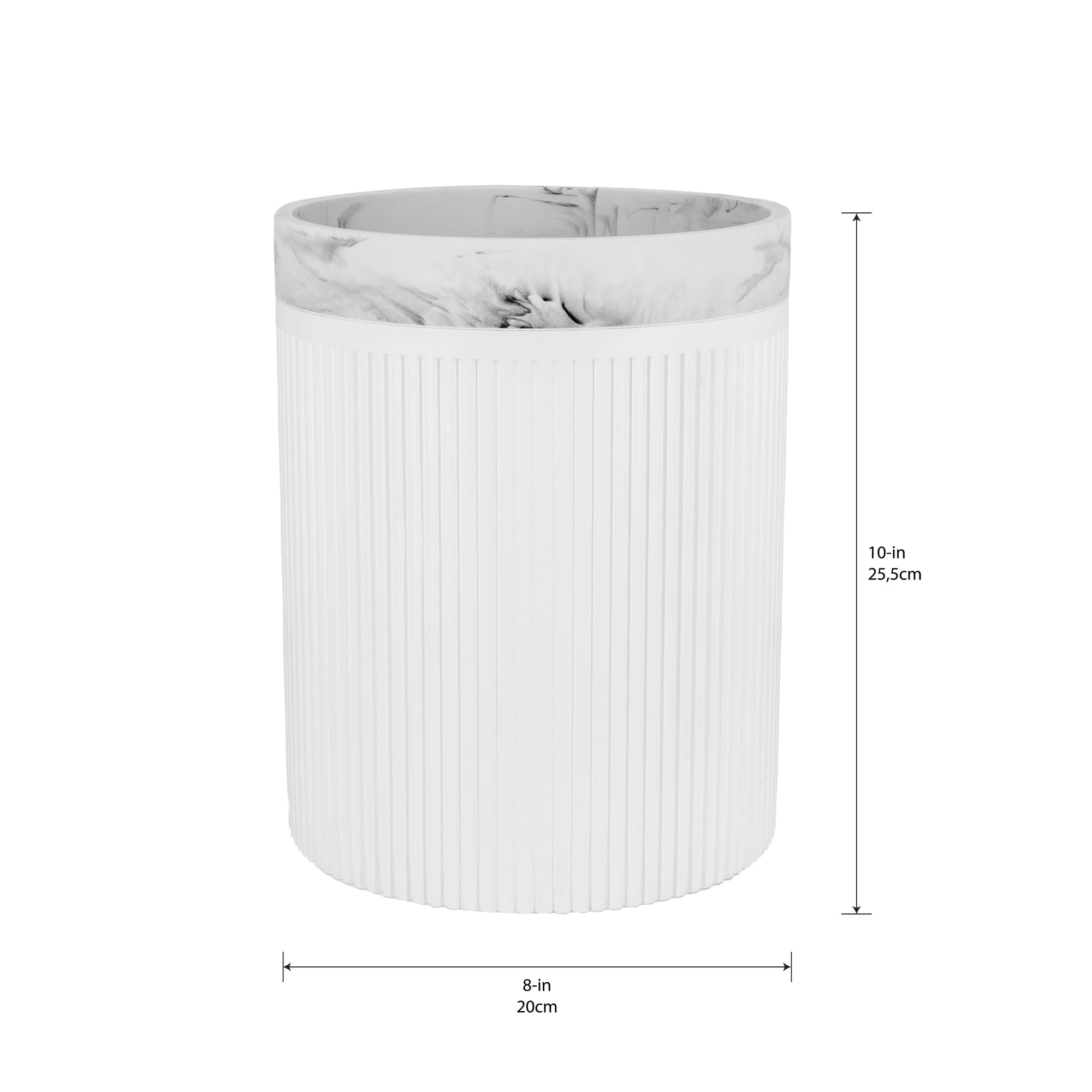 Hardware Resources Plastic Open Trash Can & Reviews
