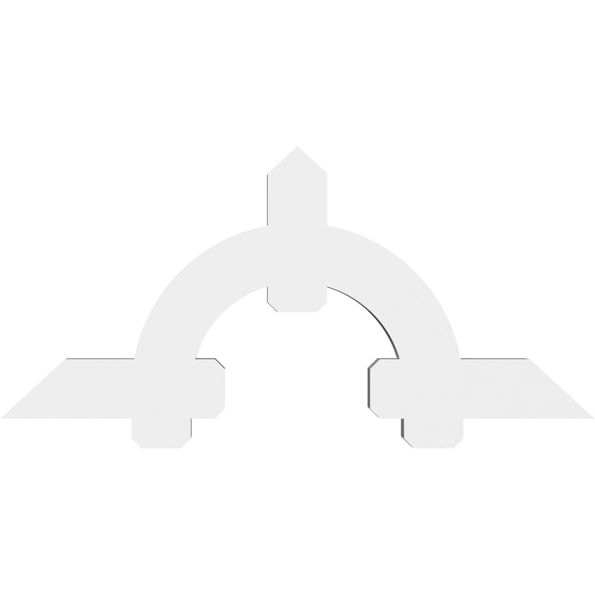 Ekena Millwork GBP060X28X0406ERI00 Exterior-Brackets-Braces - View #2