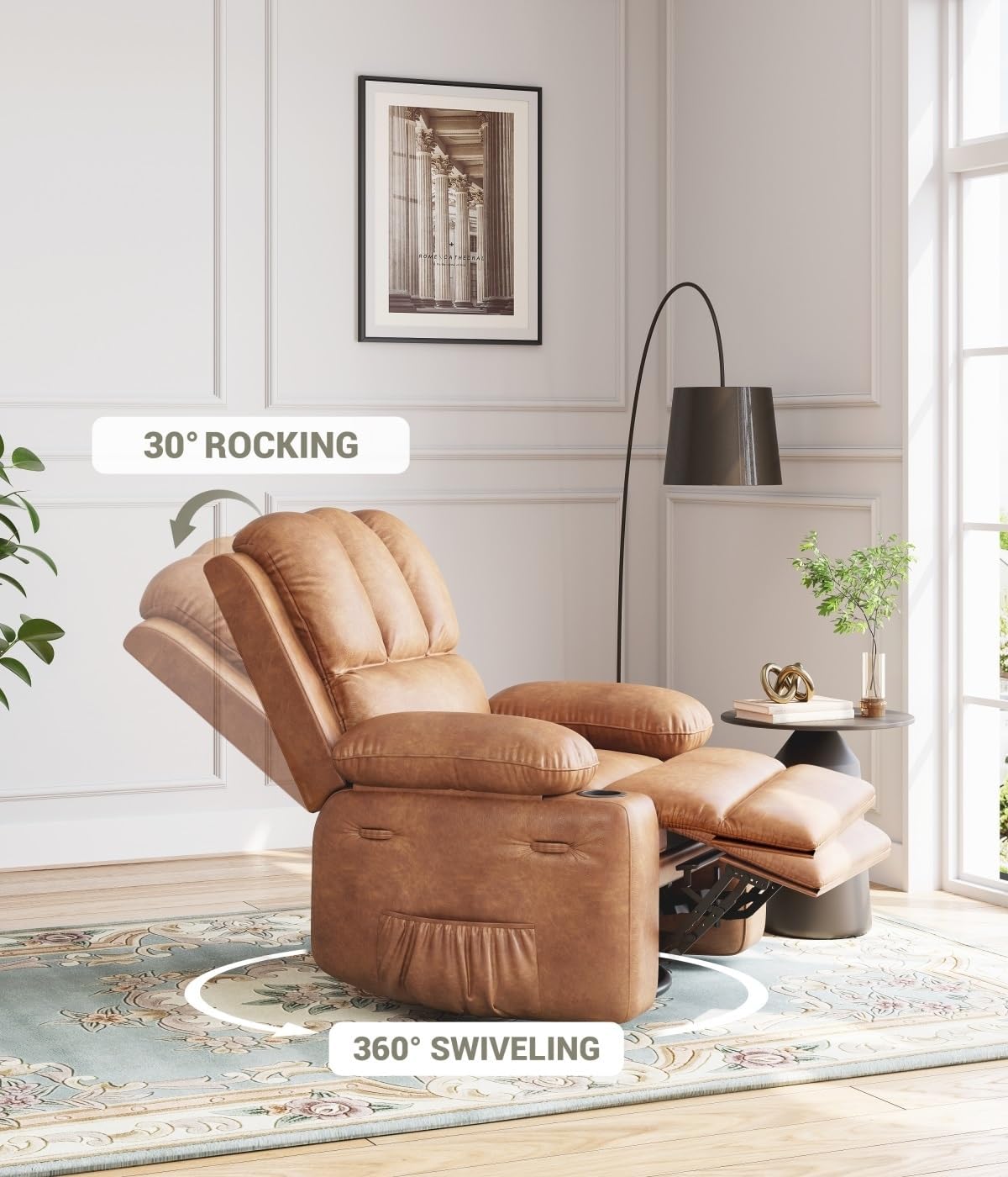Qeetex LHF-SF-PHO-3384DVMD Sofas-Loveseats - View #6