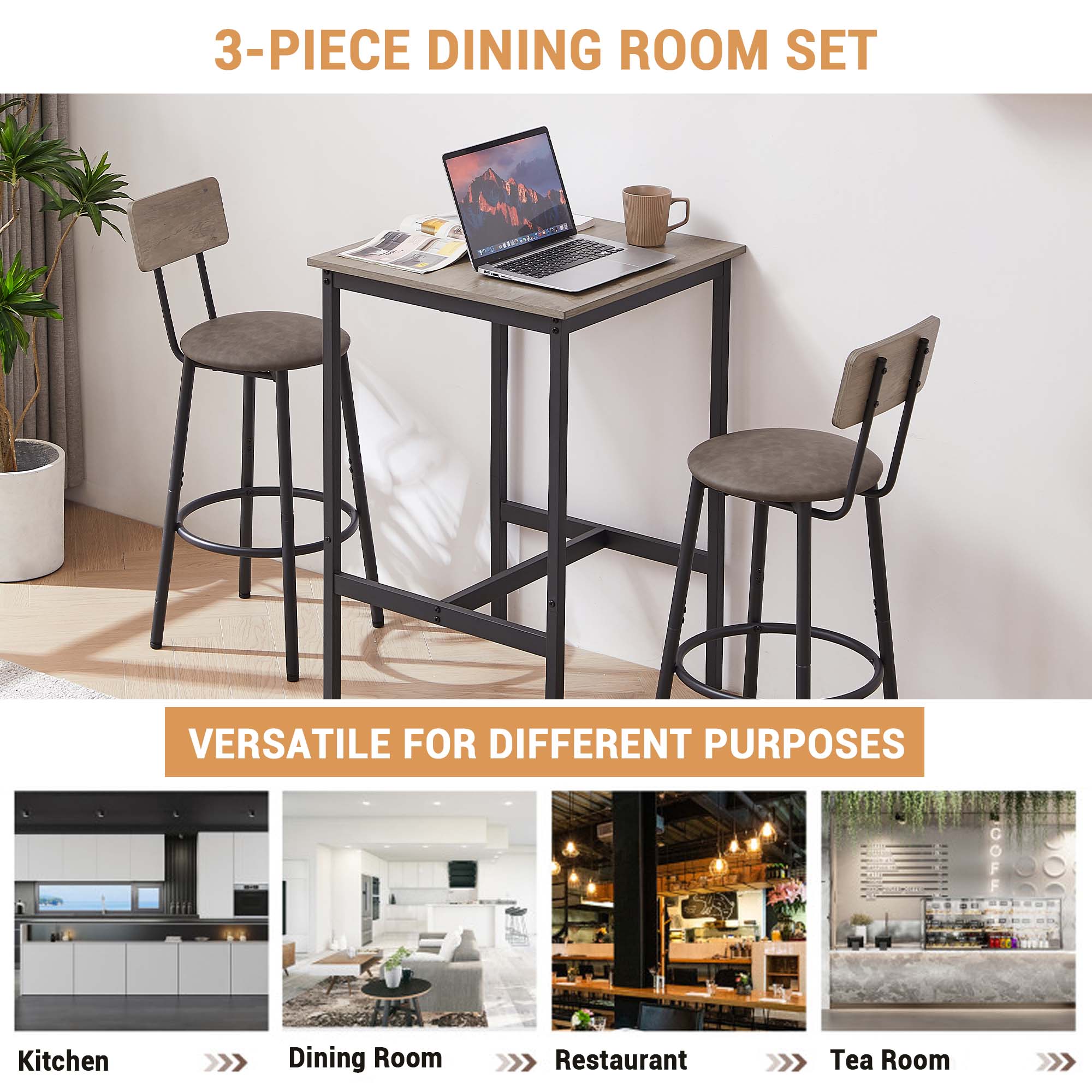 Fun Orange FUN25DS07 Dining-Sets - View #5