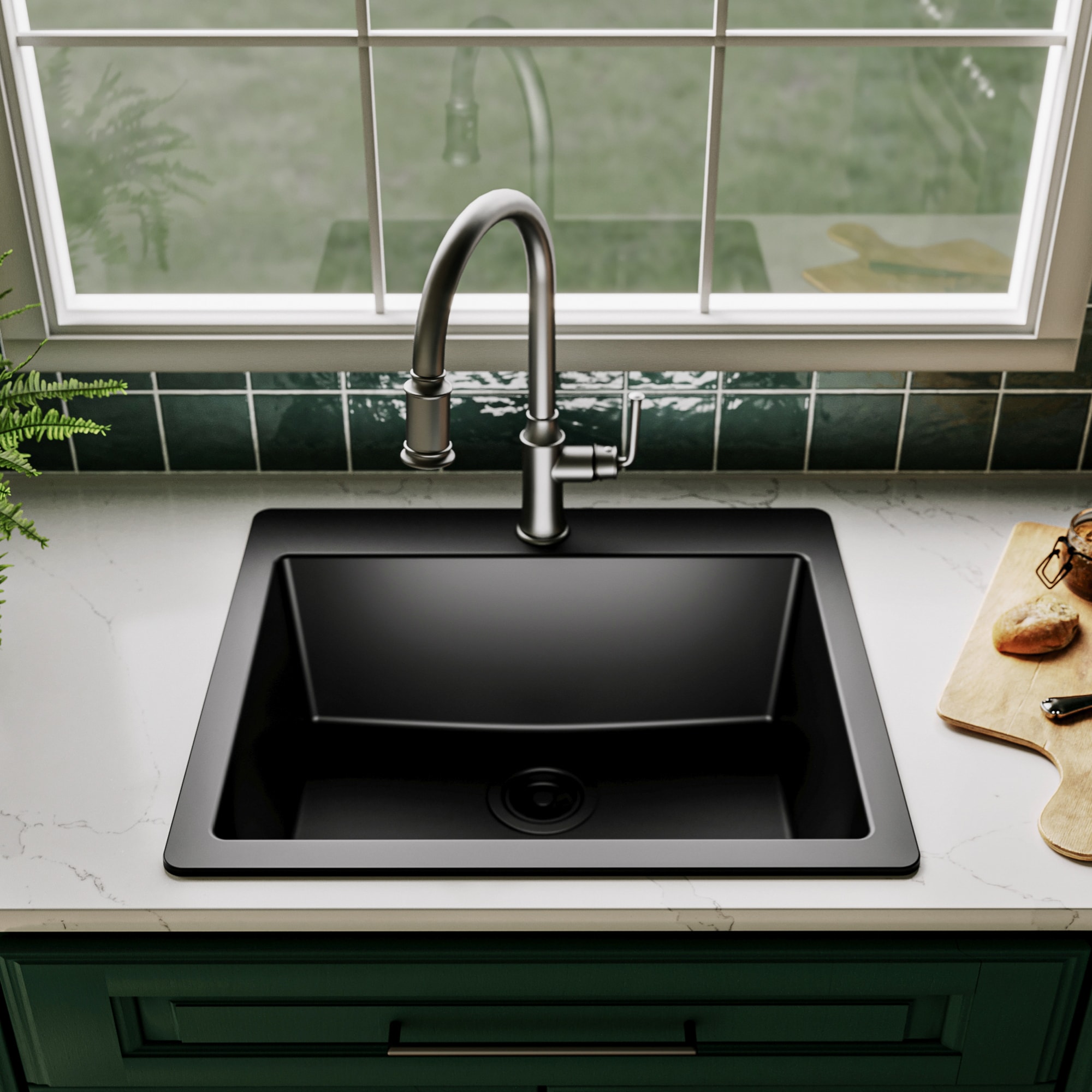 allen + roth GT1020BLK Kitchen-Sinks - View #10
