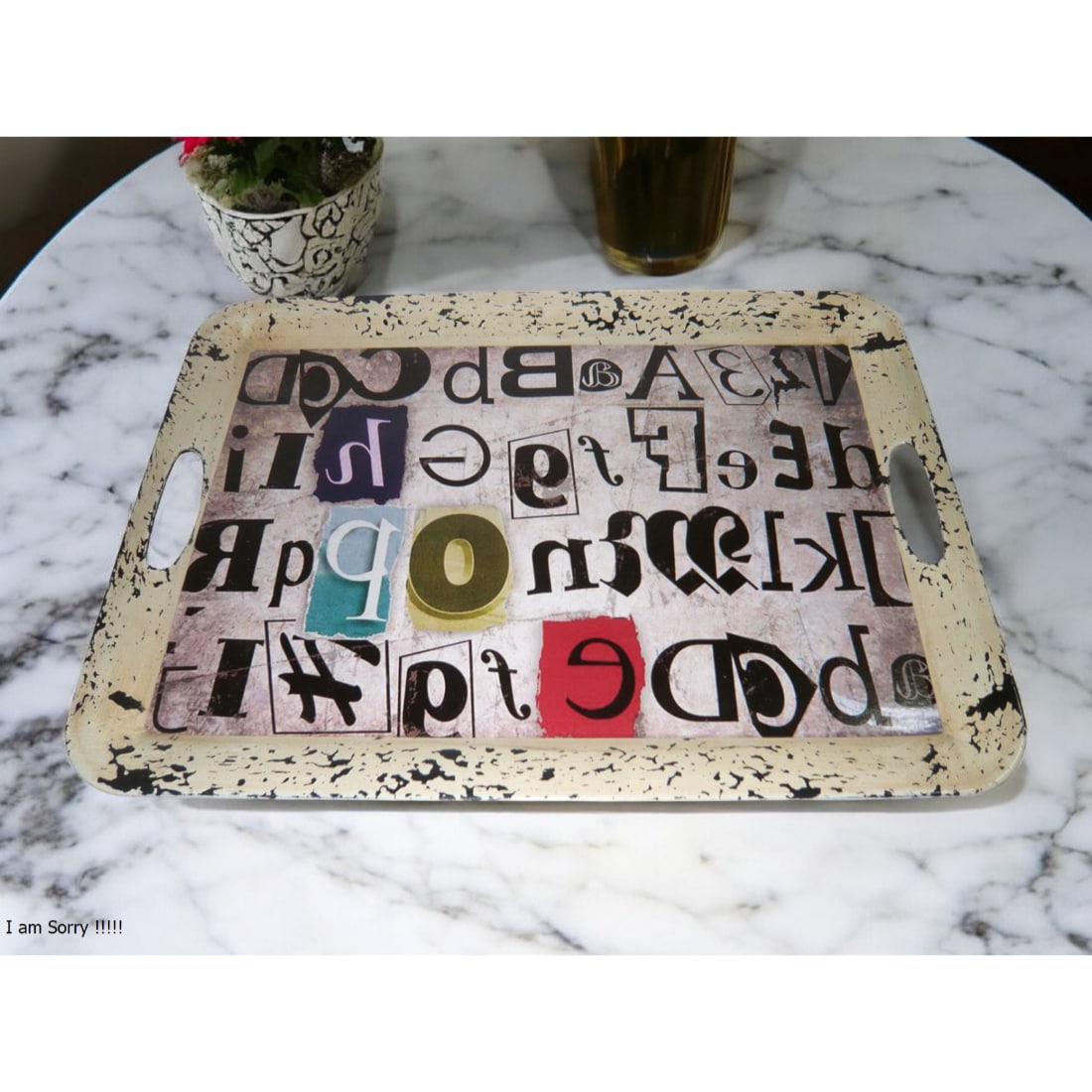 HomeRoots 4000274836 Serving-Trays-Caddies - View #2