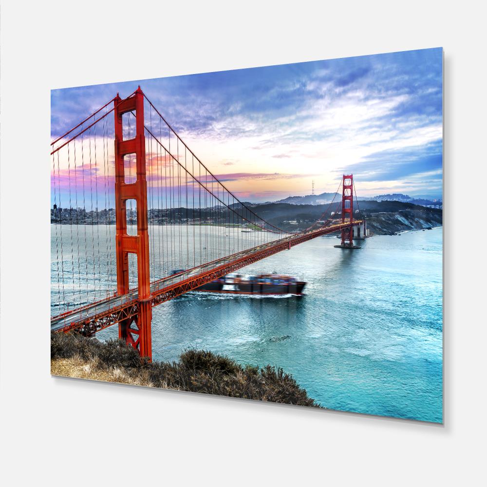 Designart 30-in H x 40-in W Coastal Metal Print at Lowes.com