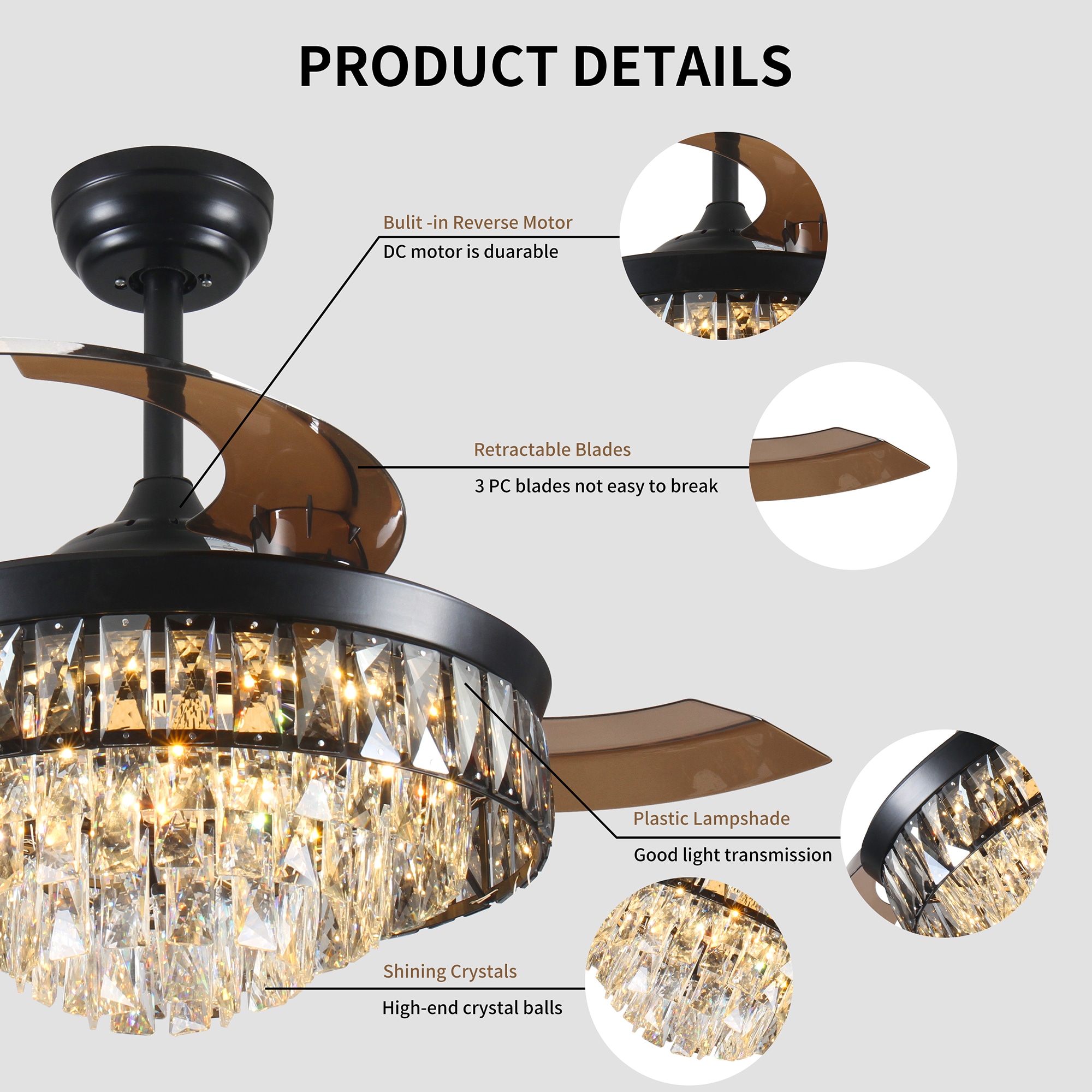 Bybafun YB5100111 Ceiling-Fans - View #8
