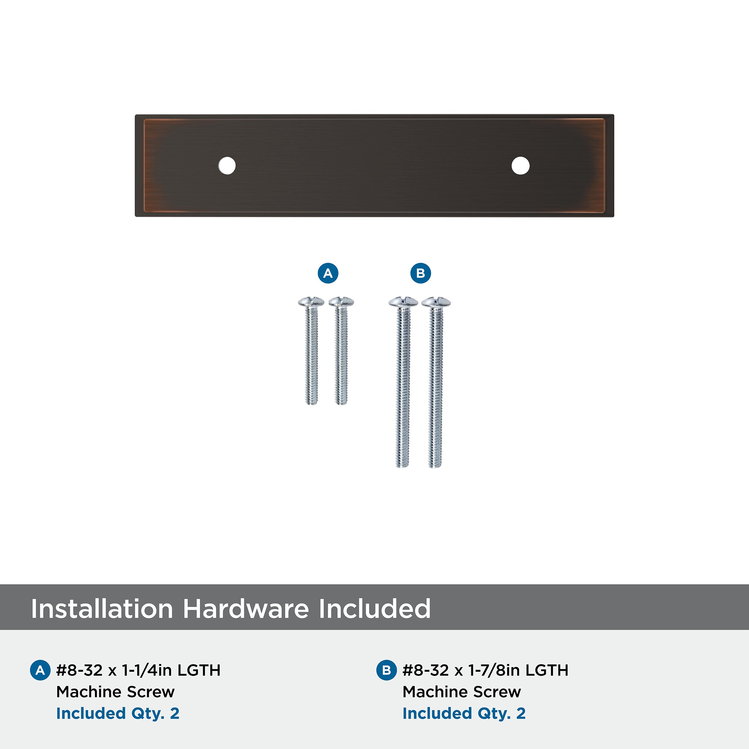 Amerock BP37587ORB Drawer-Hardware - View #2