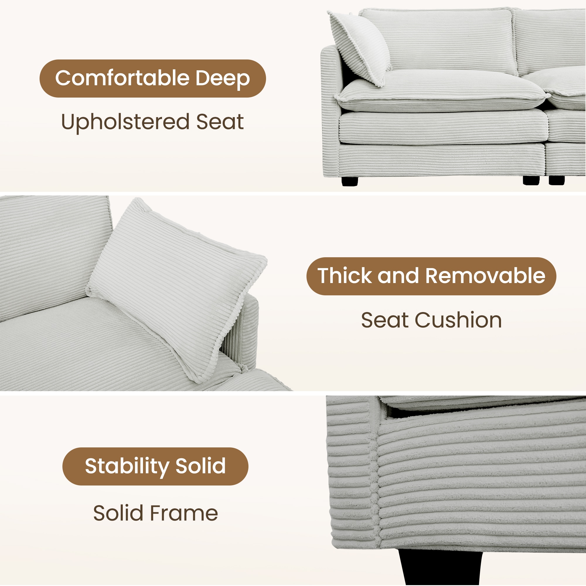 JEAREY LDTZ-BK Sofas-Loveseats - View #10