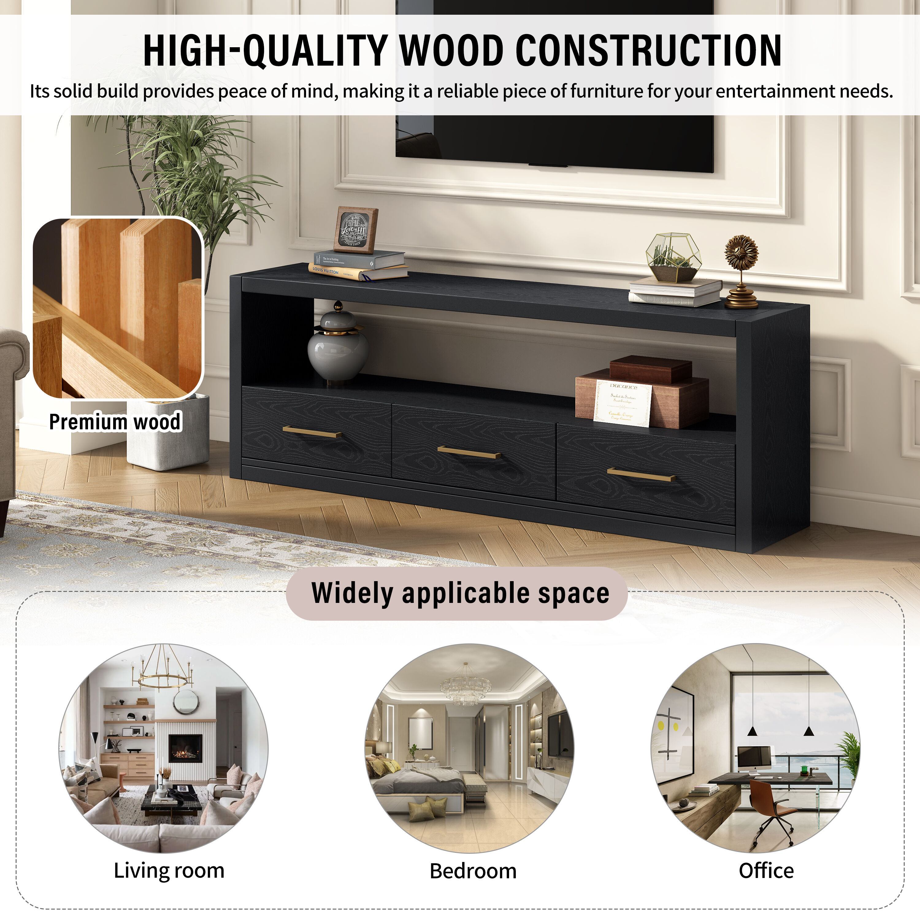 ModernLuxe N760P251944B Tv-Stands - View #3