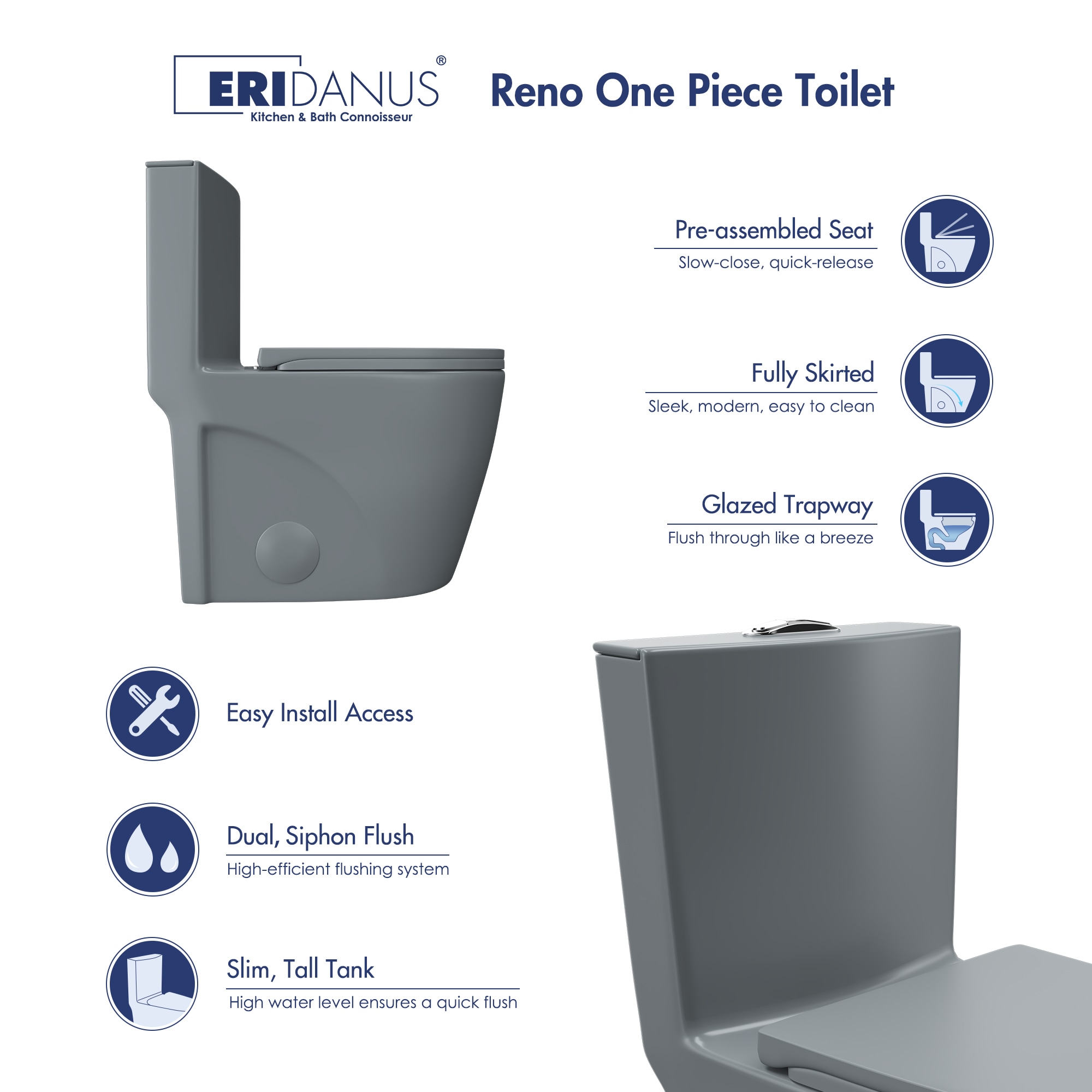 Eridanus ERI-1T323DG toilets - View #3