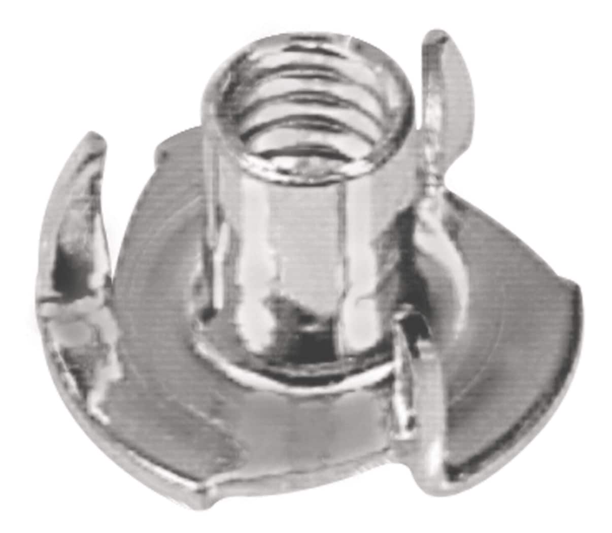 Hillman #10 x 24 Zinc-plated Steel 3-prong Nut (2-Count) in the T-Nuts  department at