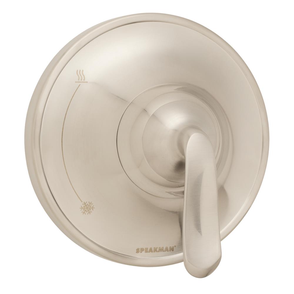 Brushed Nickel Lever Pressure Balance Valve and Trim