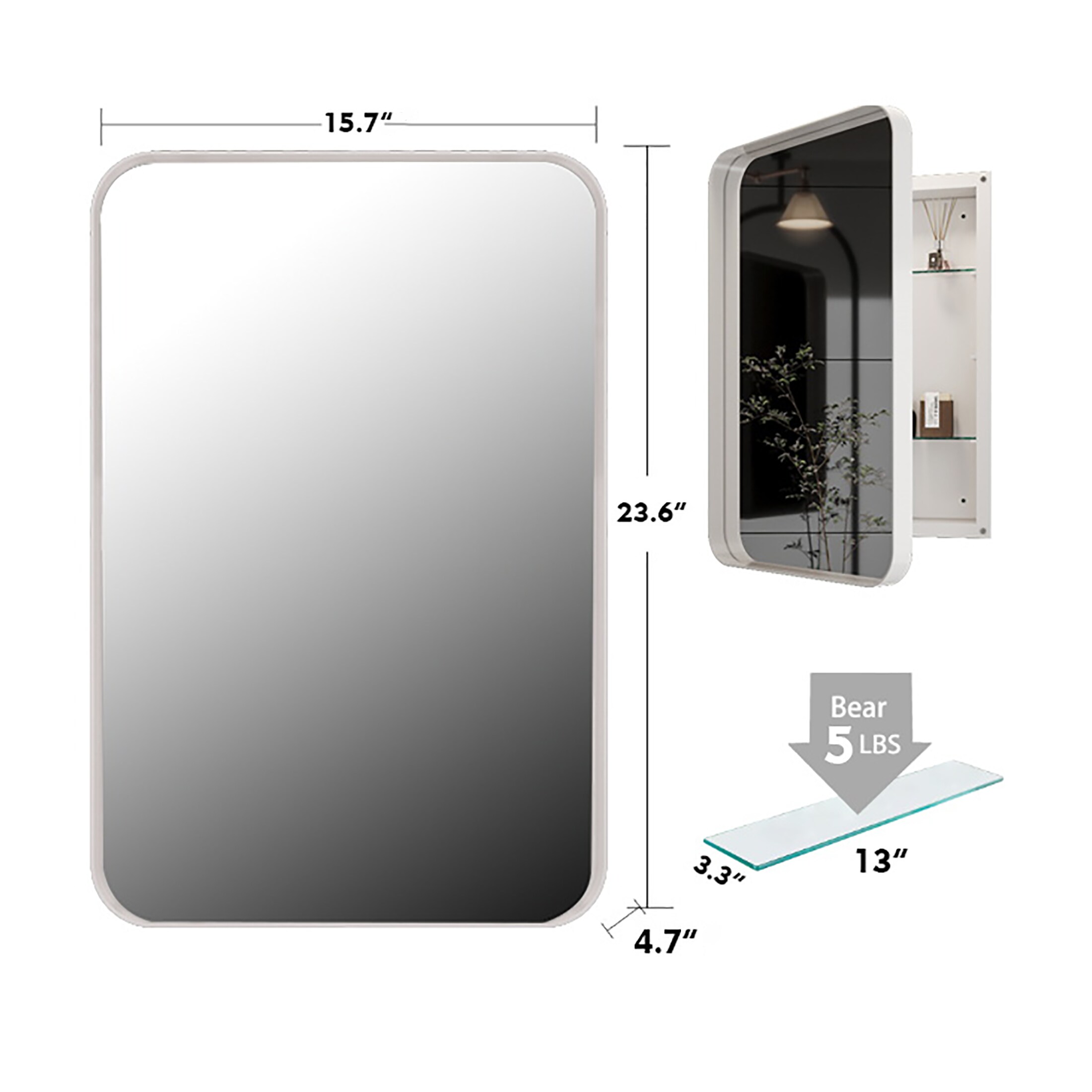 AAZJ FS-142930 Bathroom-Medicine-Cabinets - View #5