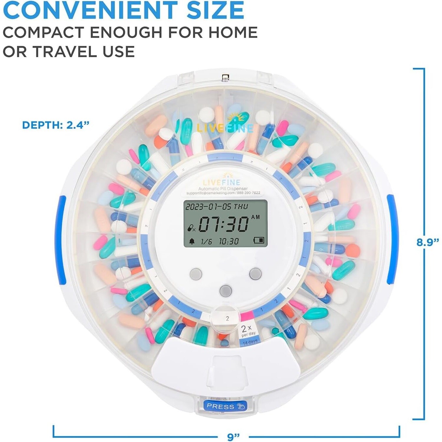 LiveFine LVFRPD8C Personal-Care-And-Accessories - View #2