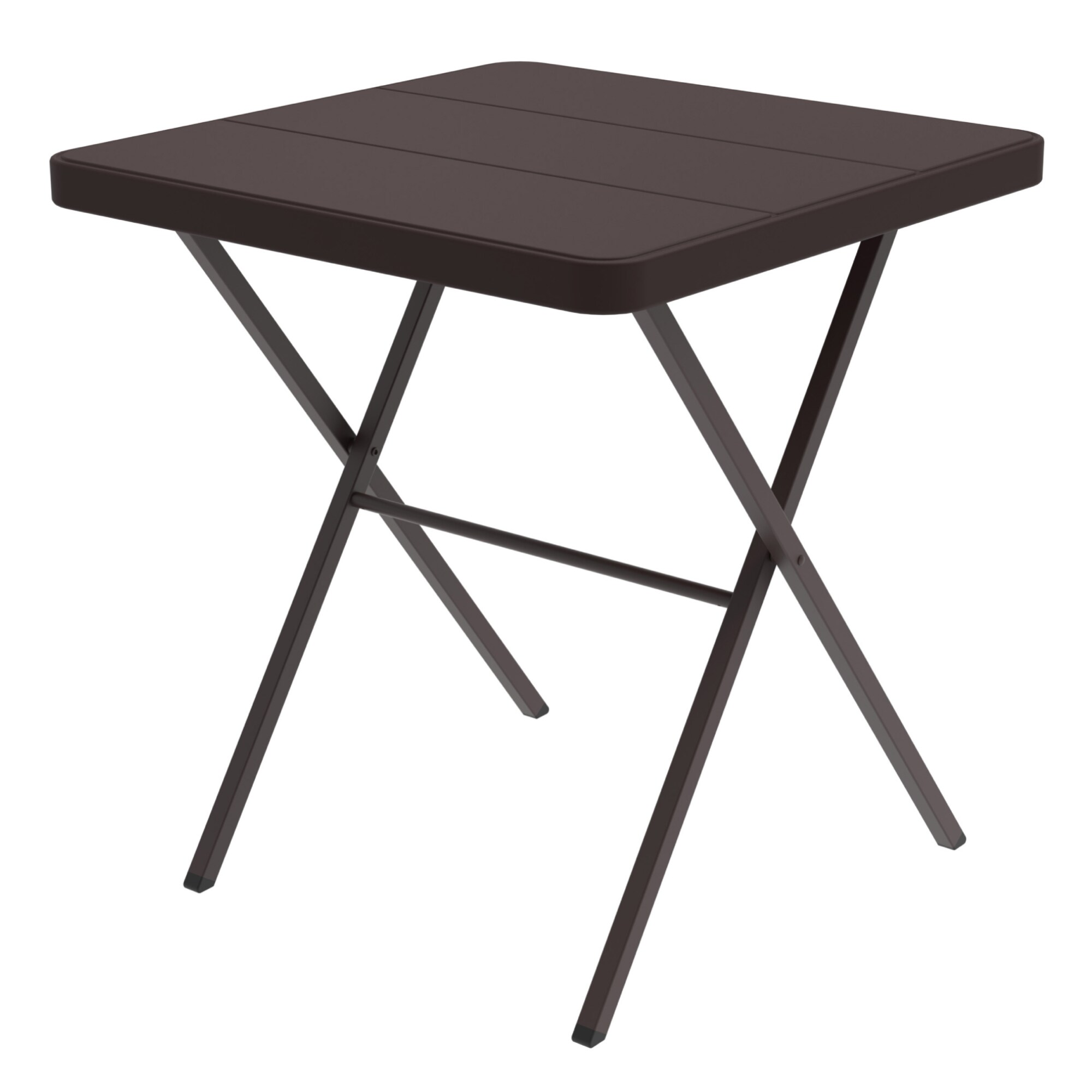 Yardgrace  2.25FT Square Folding Side Table Camping Picnic Table Outdoor Bistro Coffee Table