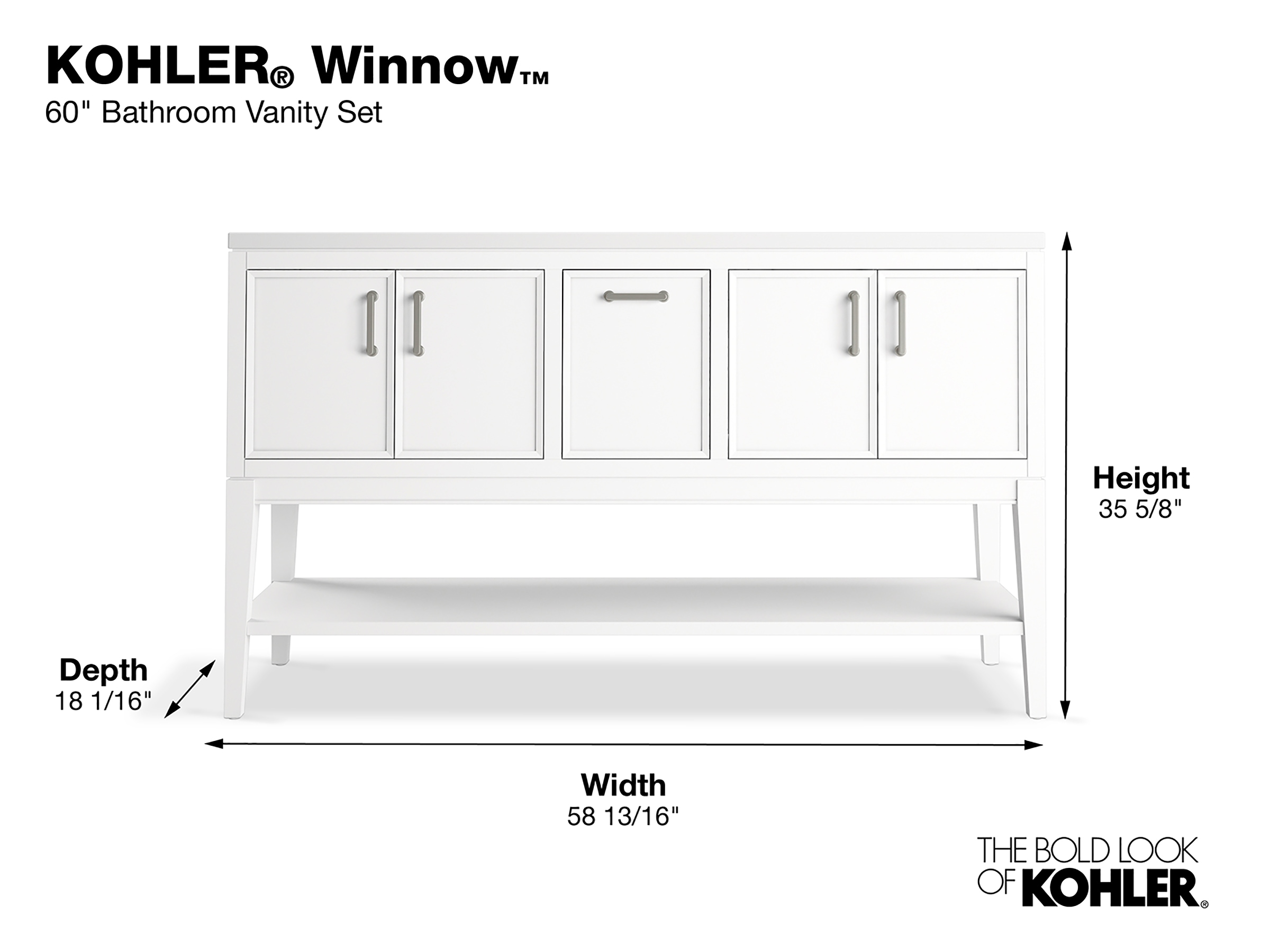 KOHLER 33581-ASB-0 Bath-Vanity-Combo - View #11