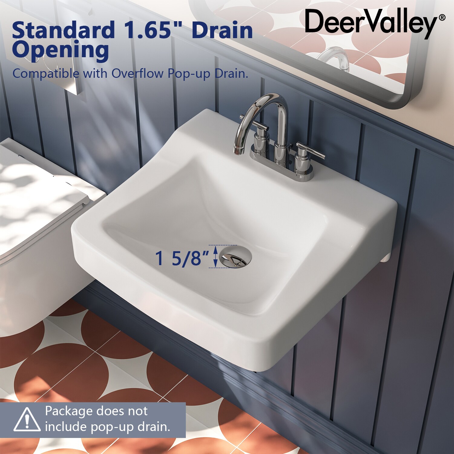 DeerValley DV-1WS0129 Bath-Sink - View #8