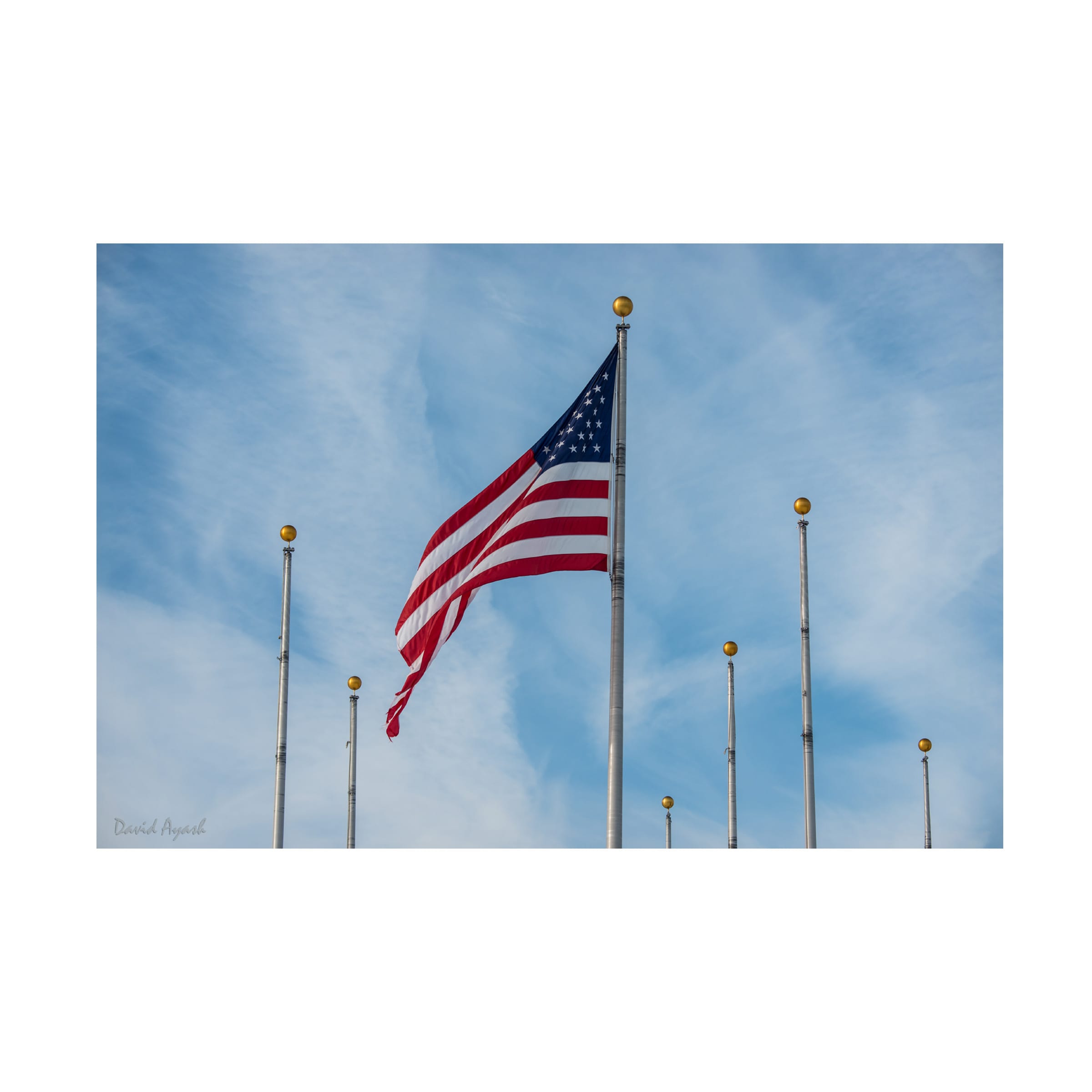 Trademark Fine Art Masters Fine Art Red White and Blue Canvas Art - 12x19