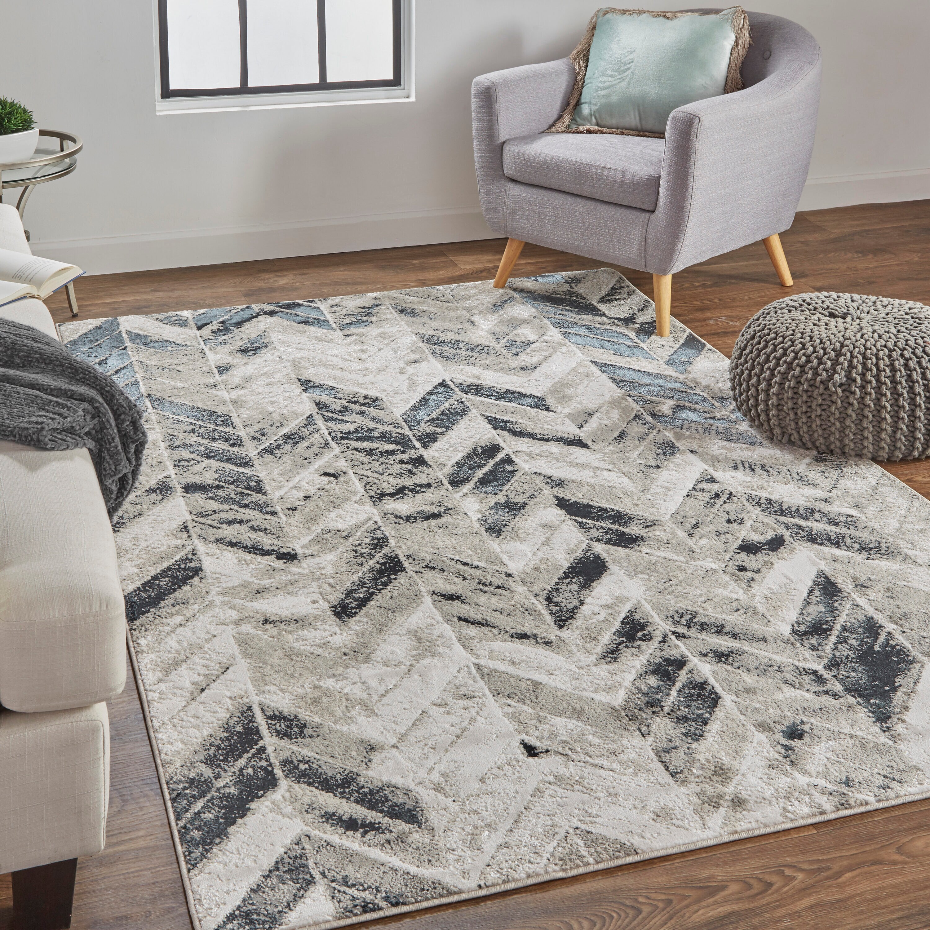 Room Envy 694R3048GRYSLVF00 rugs - View #3