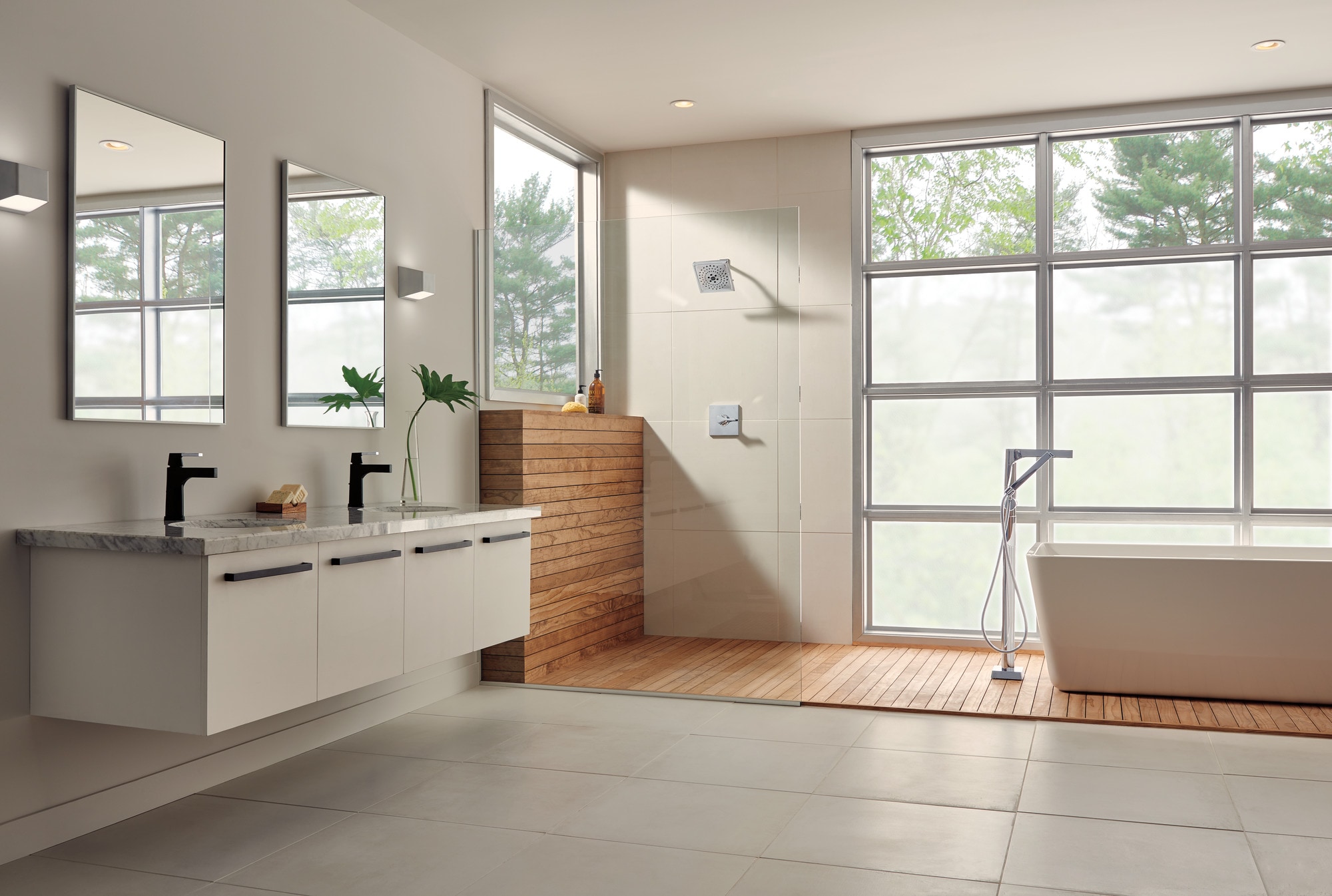 Delta T17274-BL Tub-Shower-Faucets - View #3