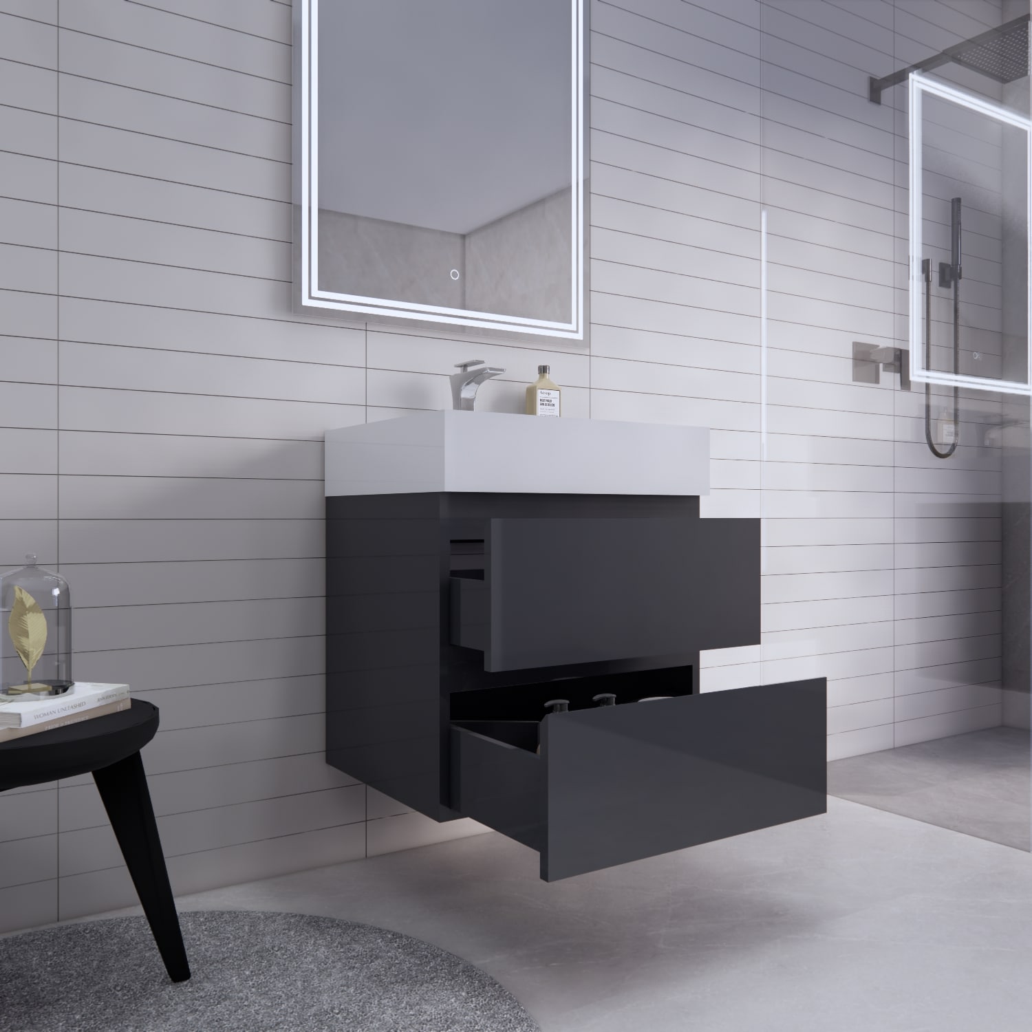 BV Better Vanity BTB-24-GR Bath-Vanity-Combo - View #4