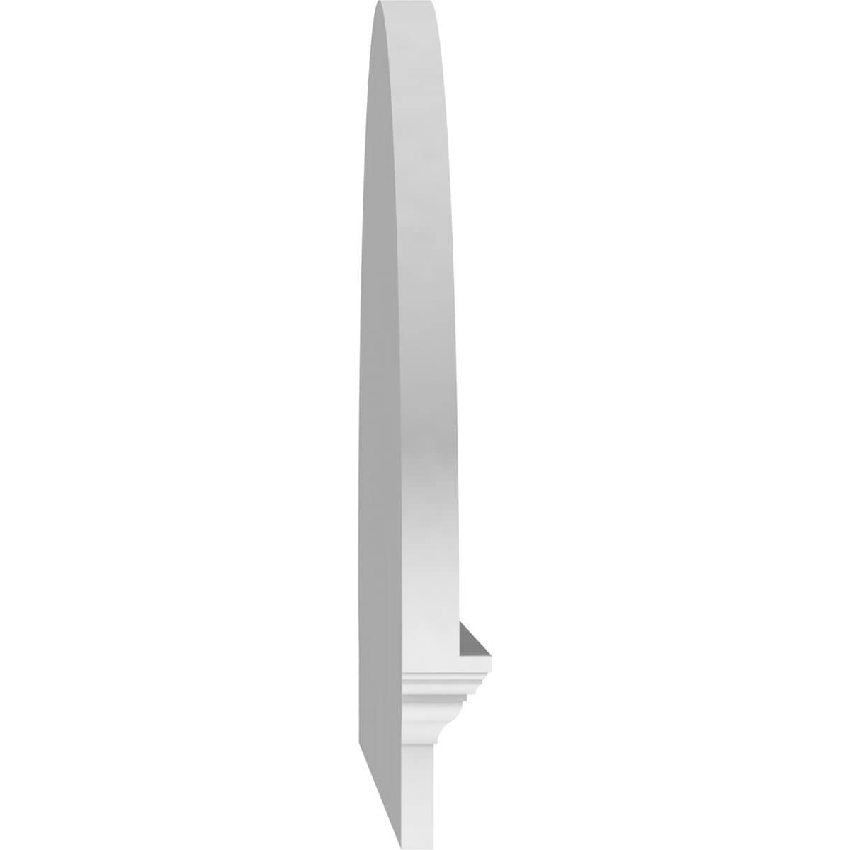 Ekena Millwork PEDPC082X275ELL01 Exterior-Window-Trim - View #4