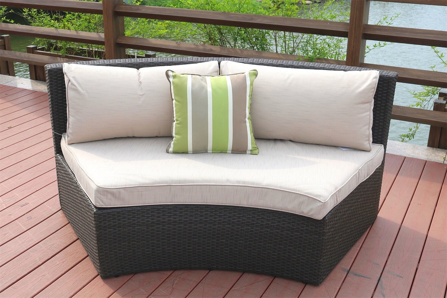 Direct Wicker DWS-1205B-BLACK Patio-Conversation-Sets - View #8