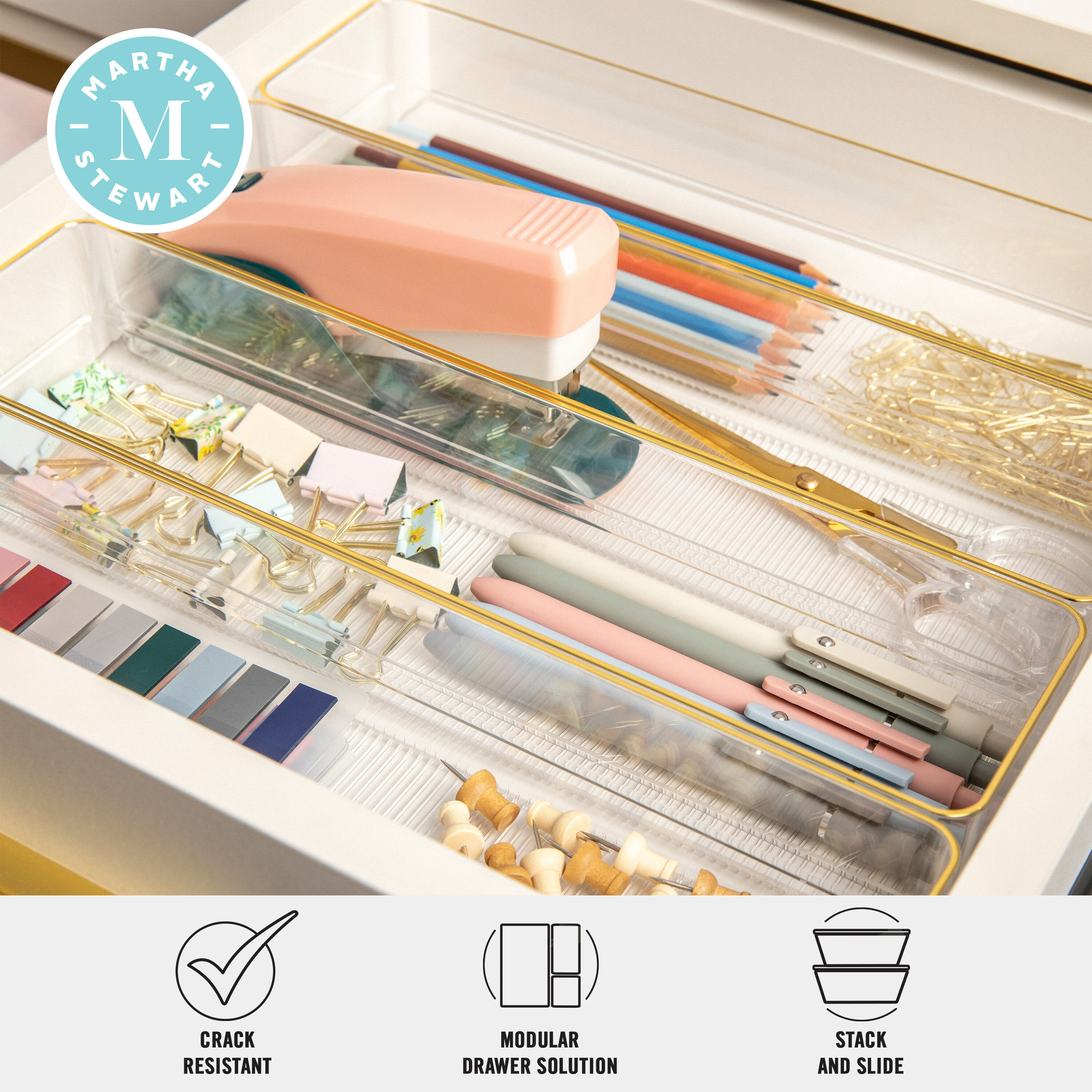 Martha Stewart 196861046834 Desktop-Organizers - View #2
