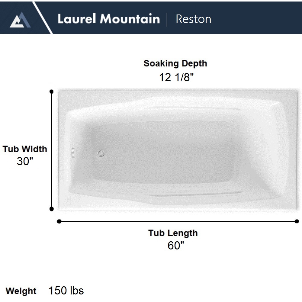 Laurel Mountain 6030RT528 bathtubs - View #5