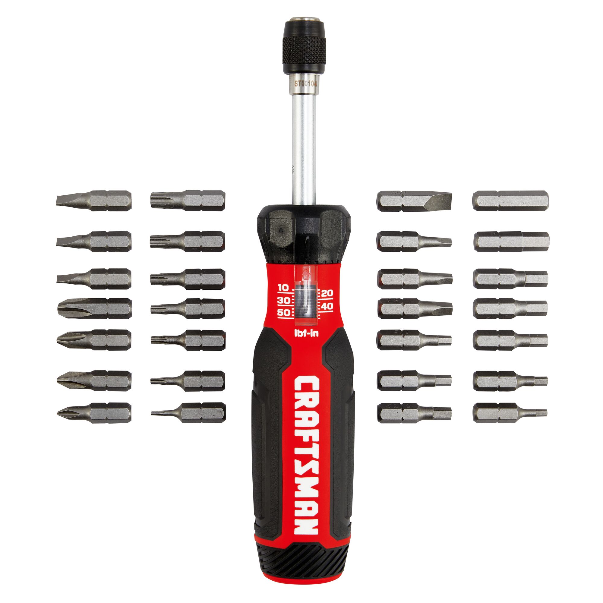 CRAFTSMAN CMHT68130 29 -Piece 1/4-in 2-1/2-in Multi-Bit Screwdriver Set