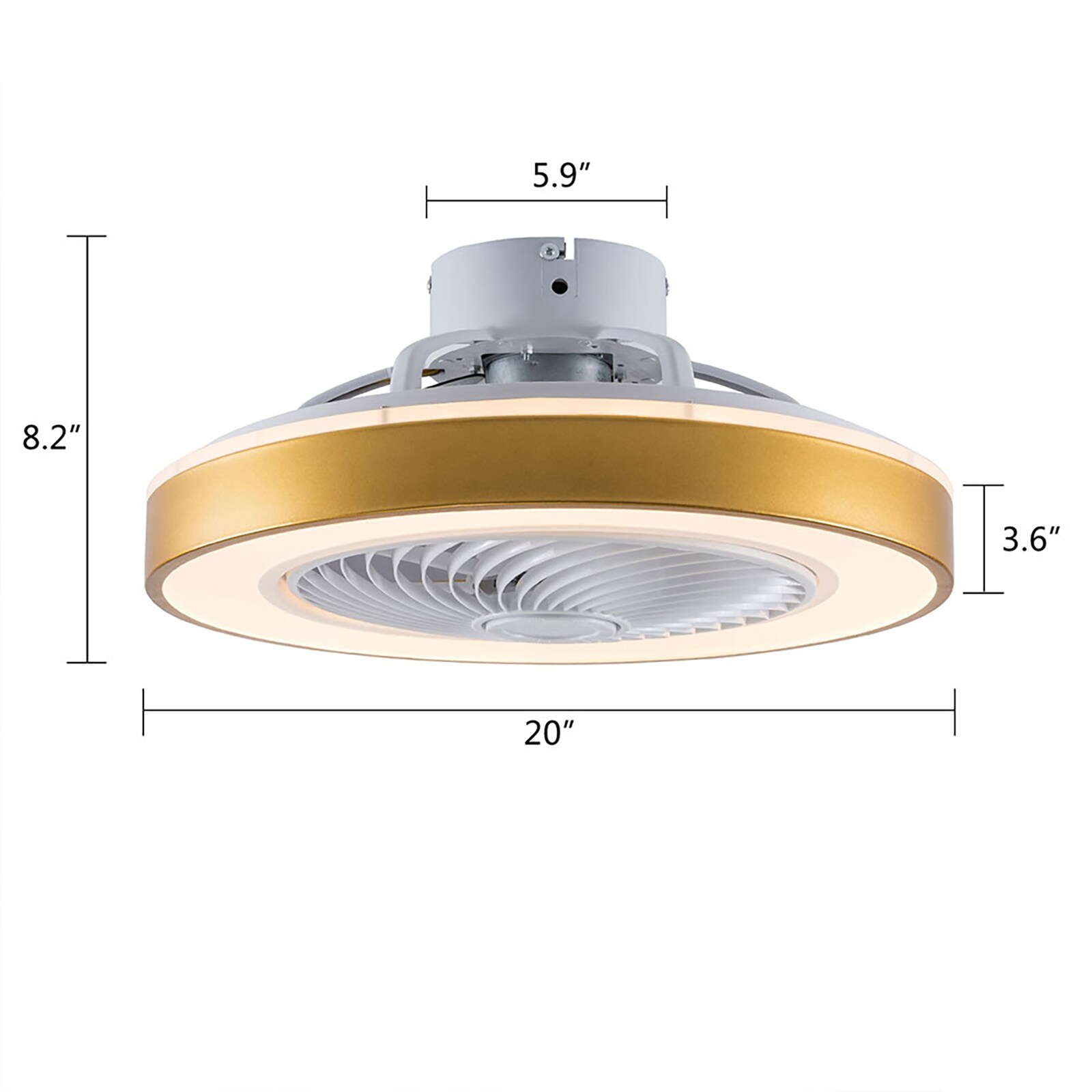 Oukaning HG-HCXLST-5078-US Ceiling-Fans - View #3
