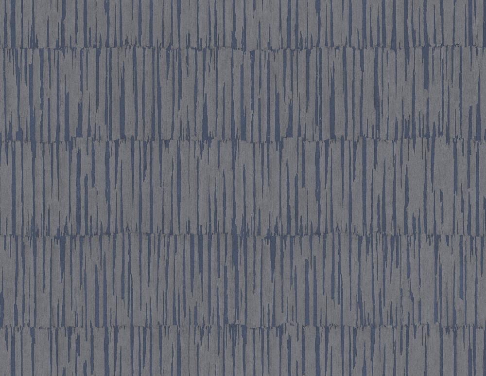 A-Street Prints 2949-61002 Imprint 60.8-Sq. Feet Navy Paper Abstract Unpasted Wallpaper