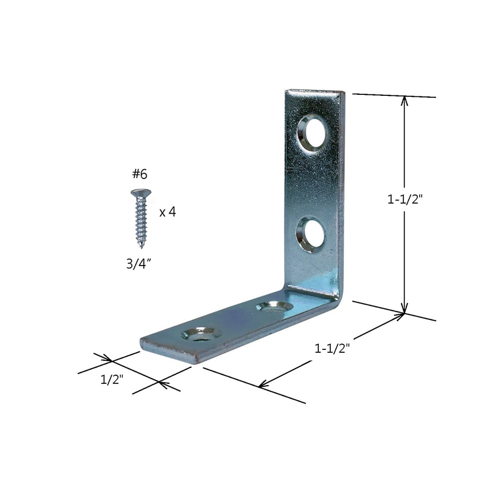 RELIABILT 22501ZCXLG Mending-Plates-Brackets-Braces - View #3
