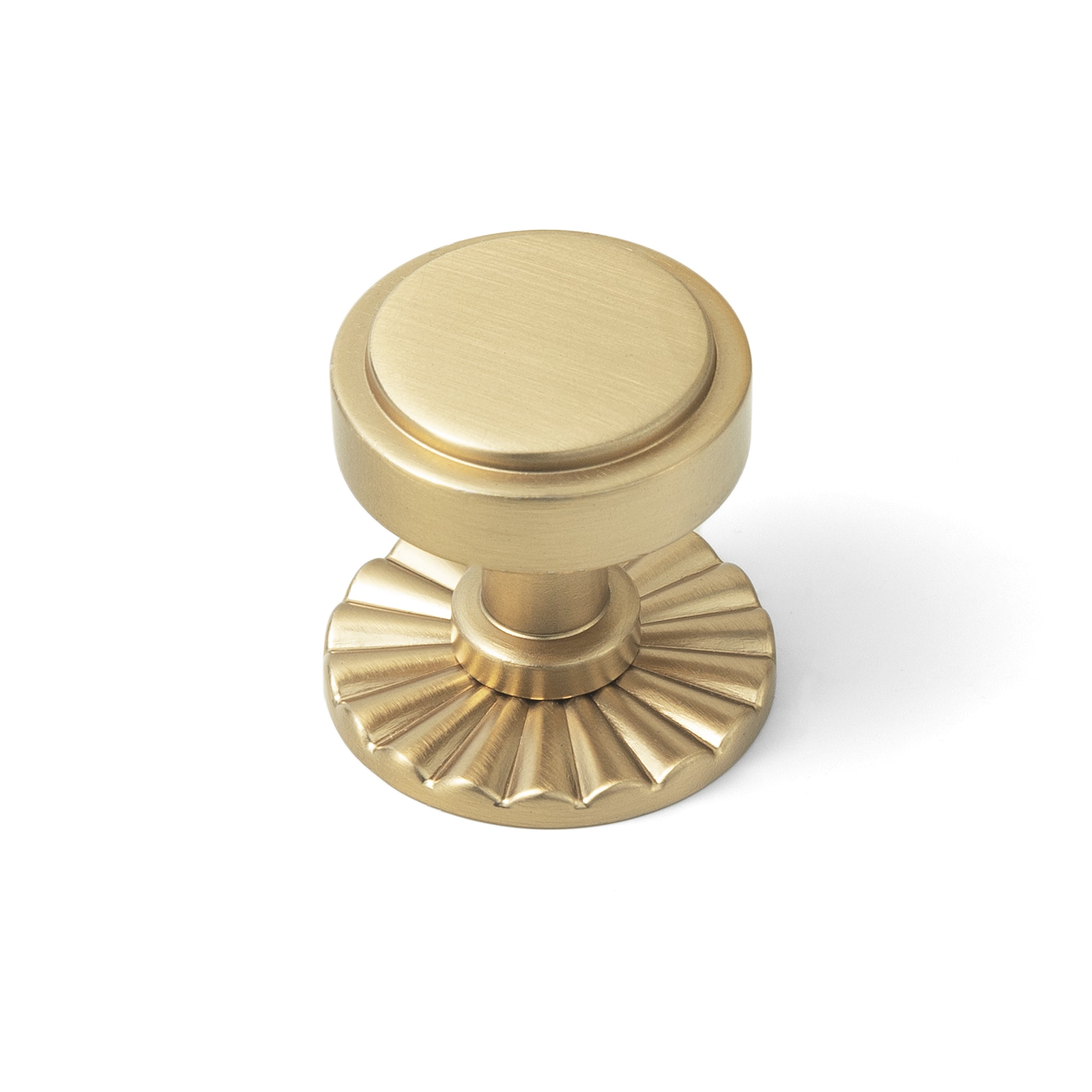 Miaokesen 1-1/5-in Champagne Bronze Cylindrical Modern Cabinet Knob 6 -Pack #2503UBR-2317-DK