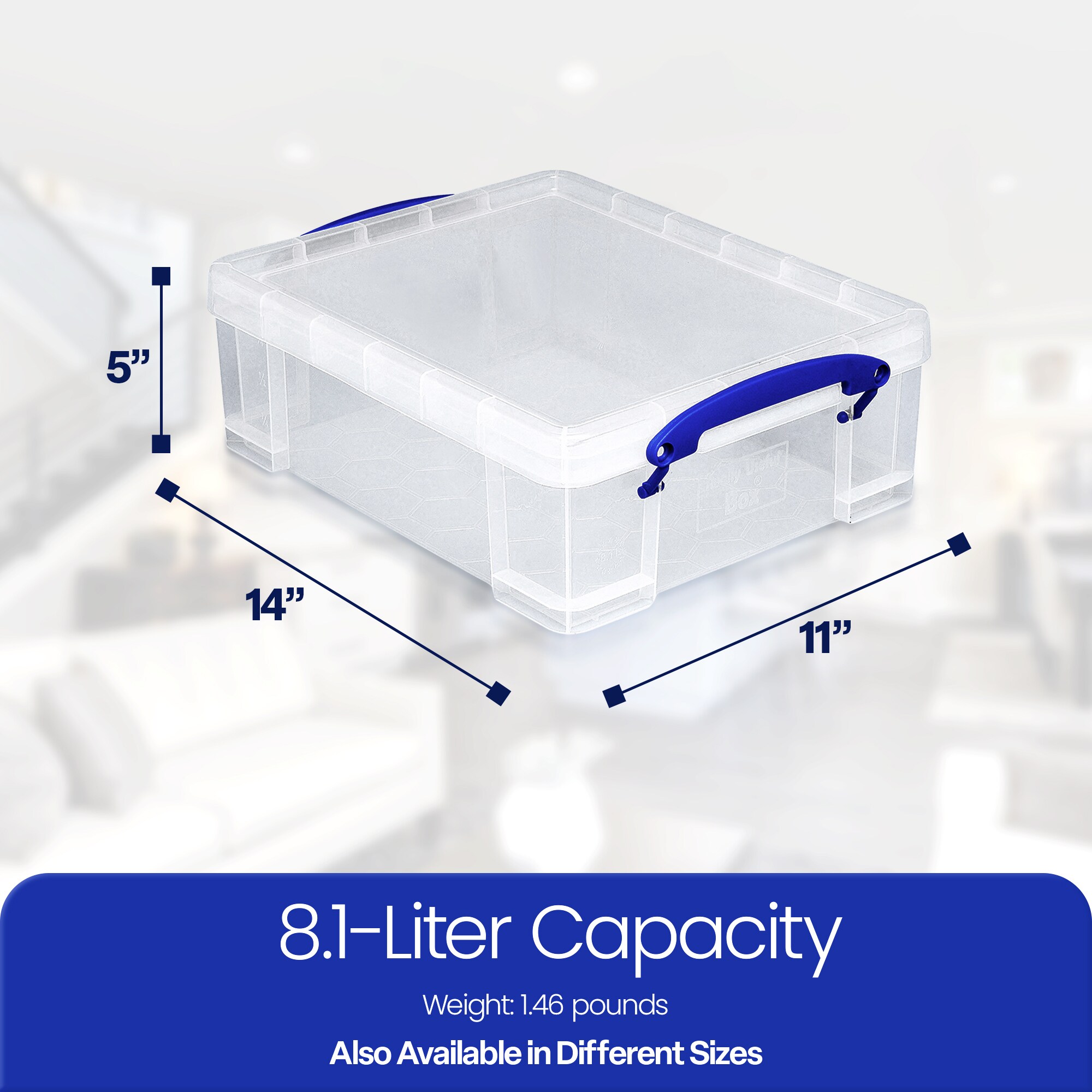 Really Useful Box 322061 Plastic-Storage-Totes - View #3