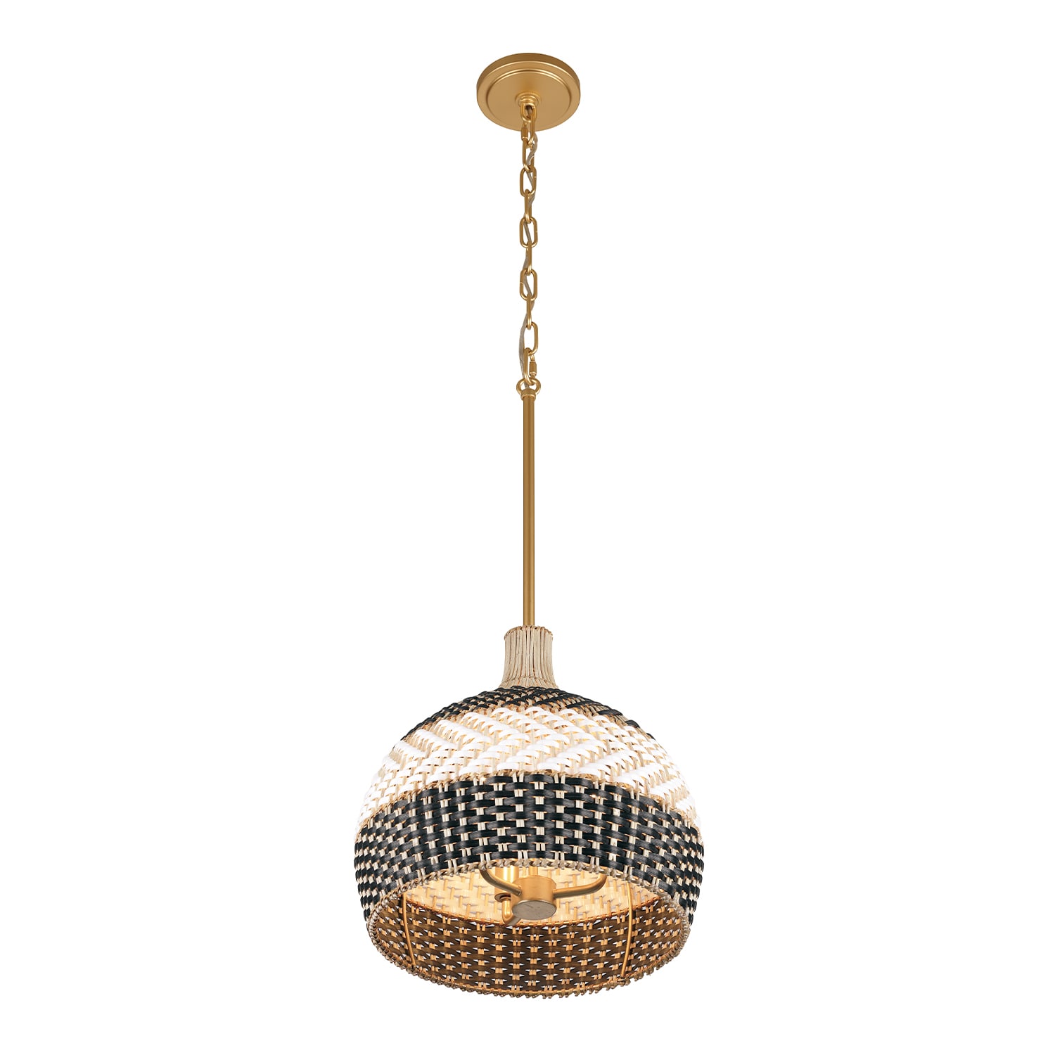 Crystorama ZAN-9003-SG-MK Pendant-Lights - View #4