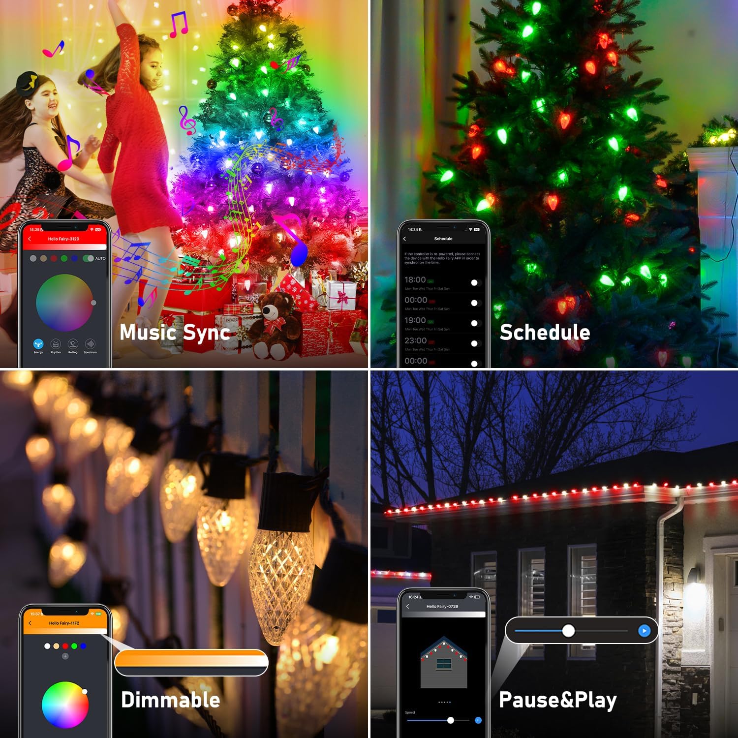 Avatar Controls LSA0005 Christmas-String-Lights - View #4