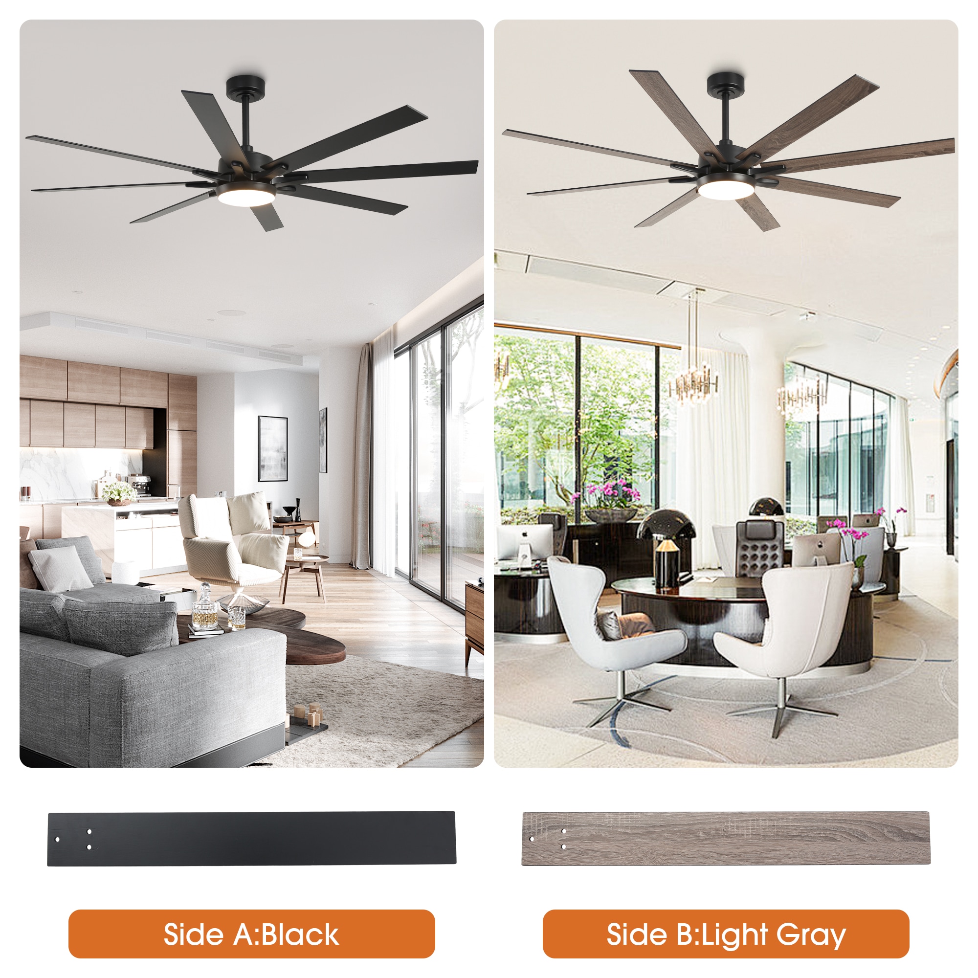 Parrot Uncle F8261BK110V Ceiling-Fans - View #11