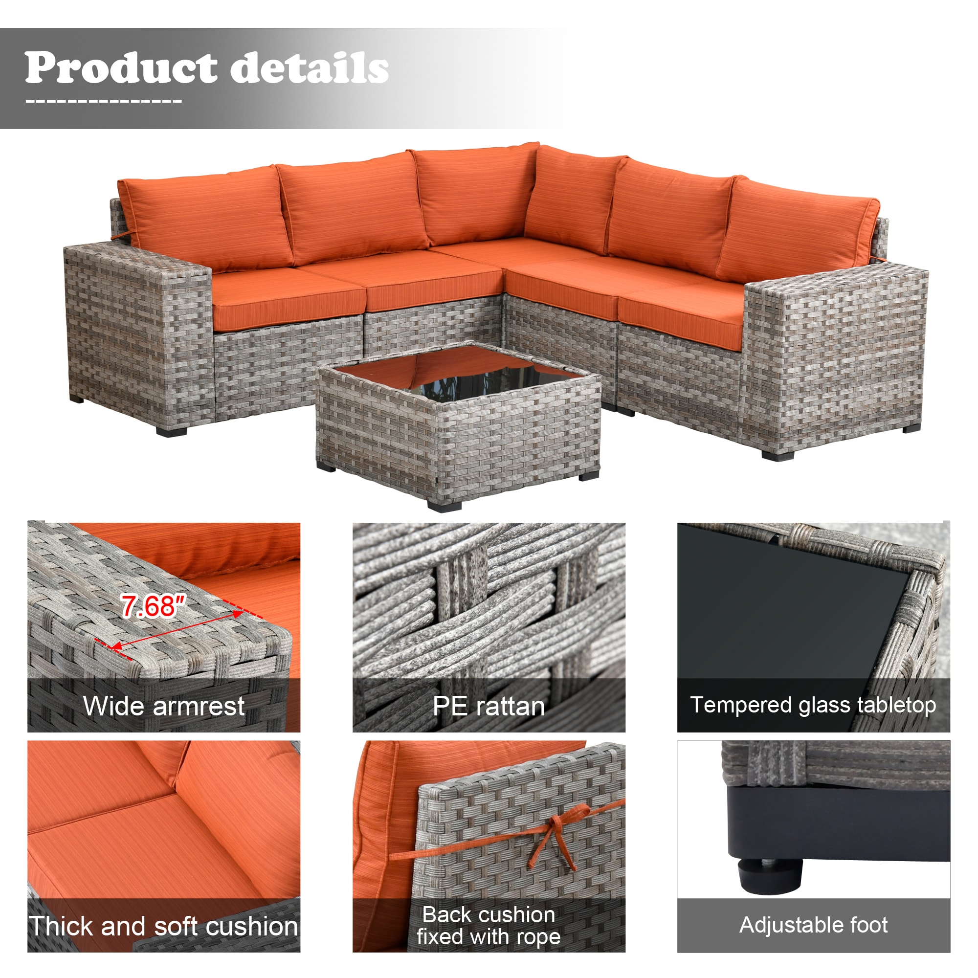 Ovios KFS800 Patio-Sofas-Daybeds - View #5