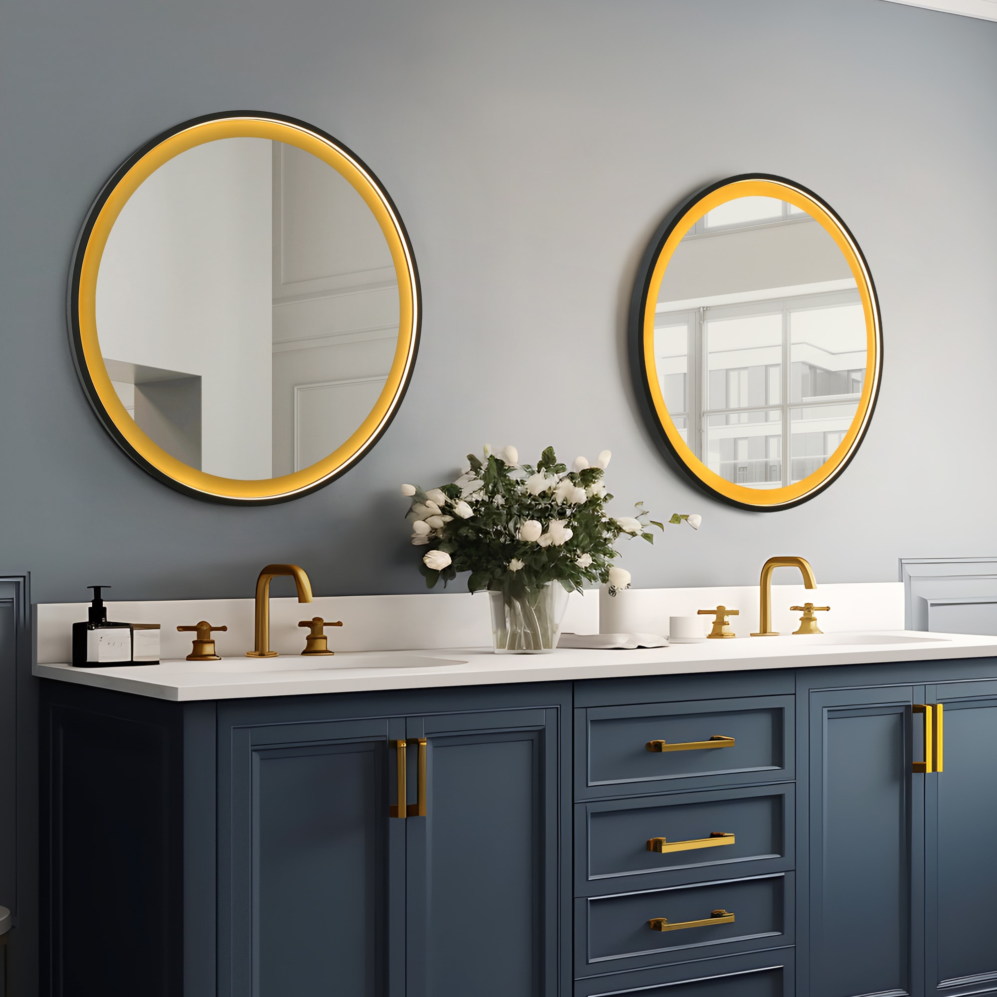 ZEVNI L3JQYUNIW5031SR8 Framed-Bath-Mirrors - View #6