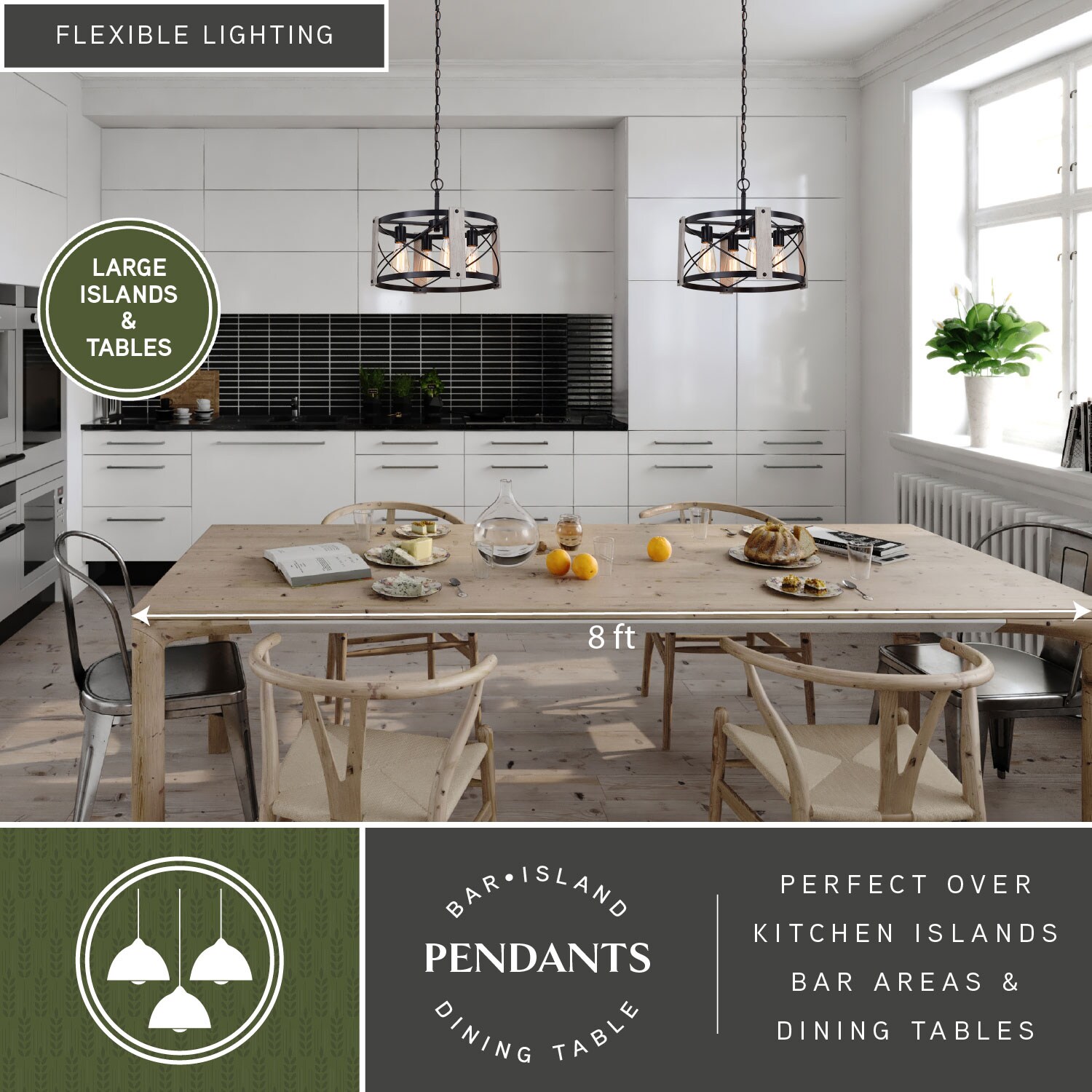 Cascadia P0365 Pendant-Lights - View #2