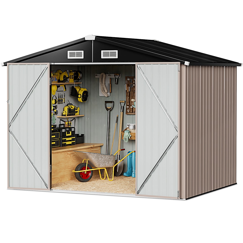 AOXUN G37010 Metal-Storage-Buildings-Sheds - View #5