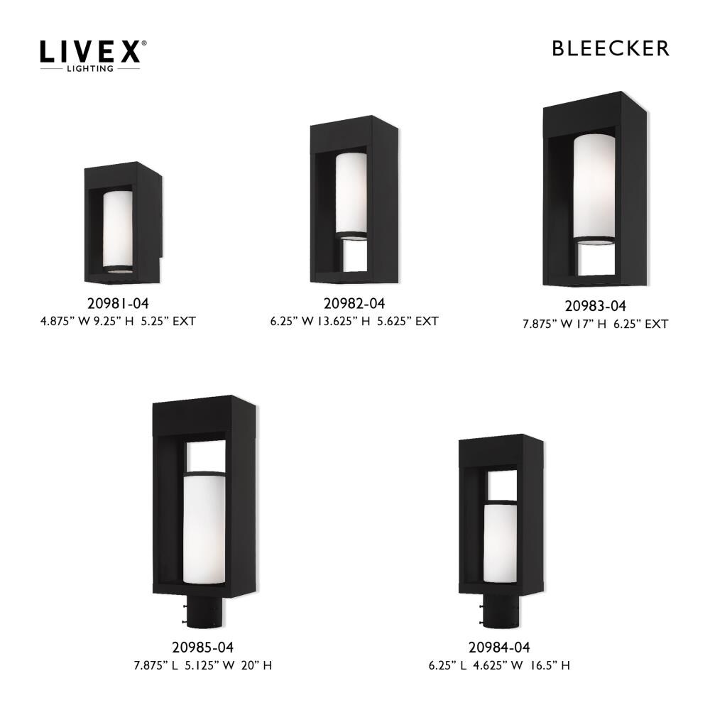 Livex Lighting 20985-04 Post-Lights - View #2
