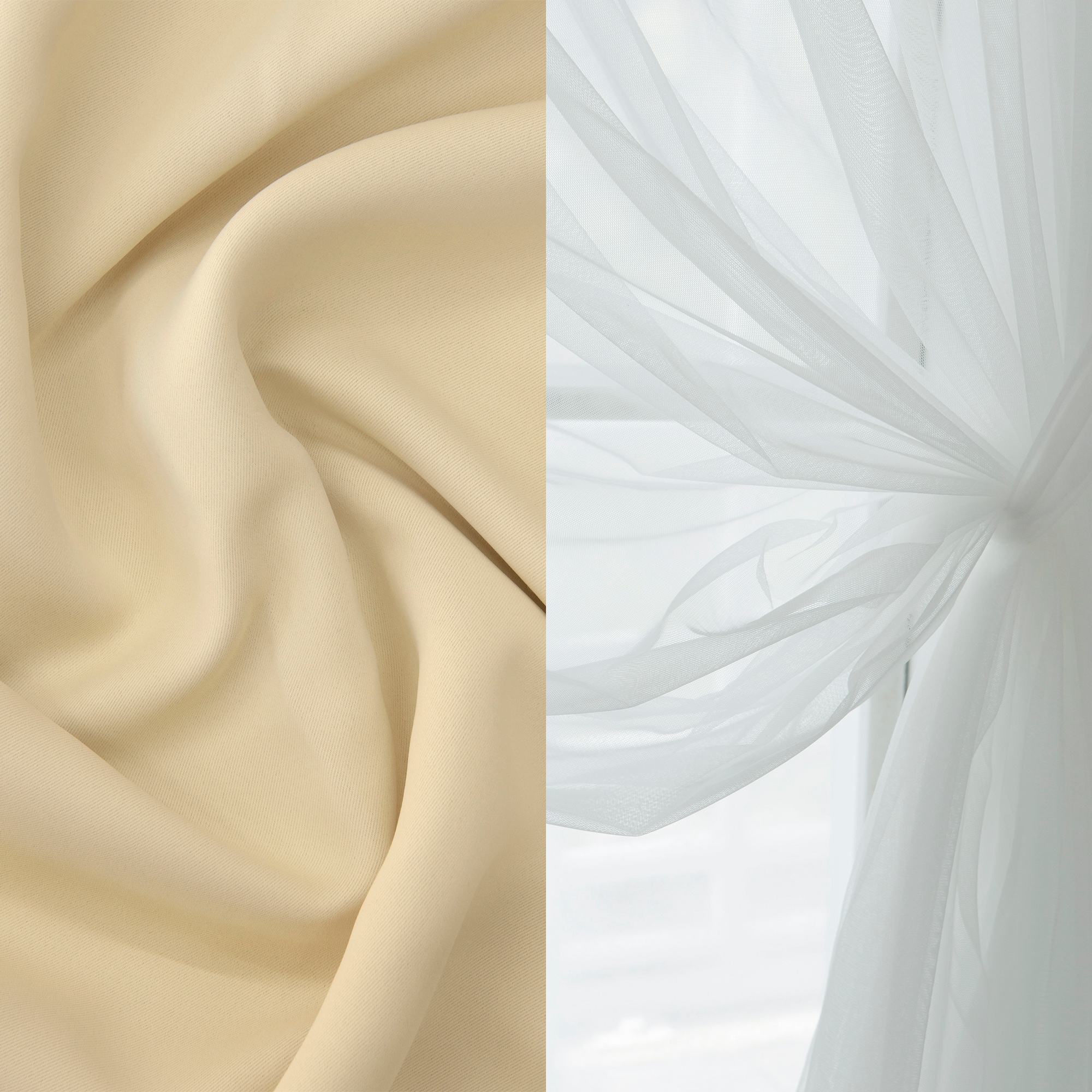 Best Home Fashion GR-MARRYME-84-BEIGE curtains - View #6