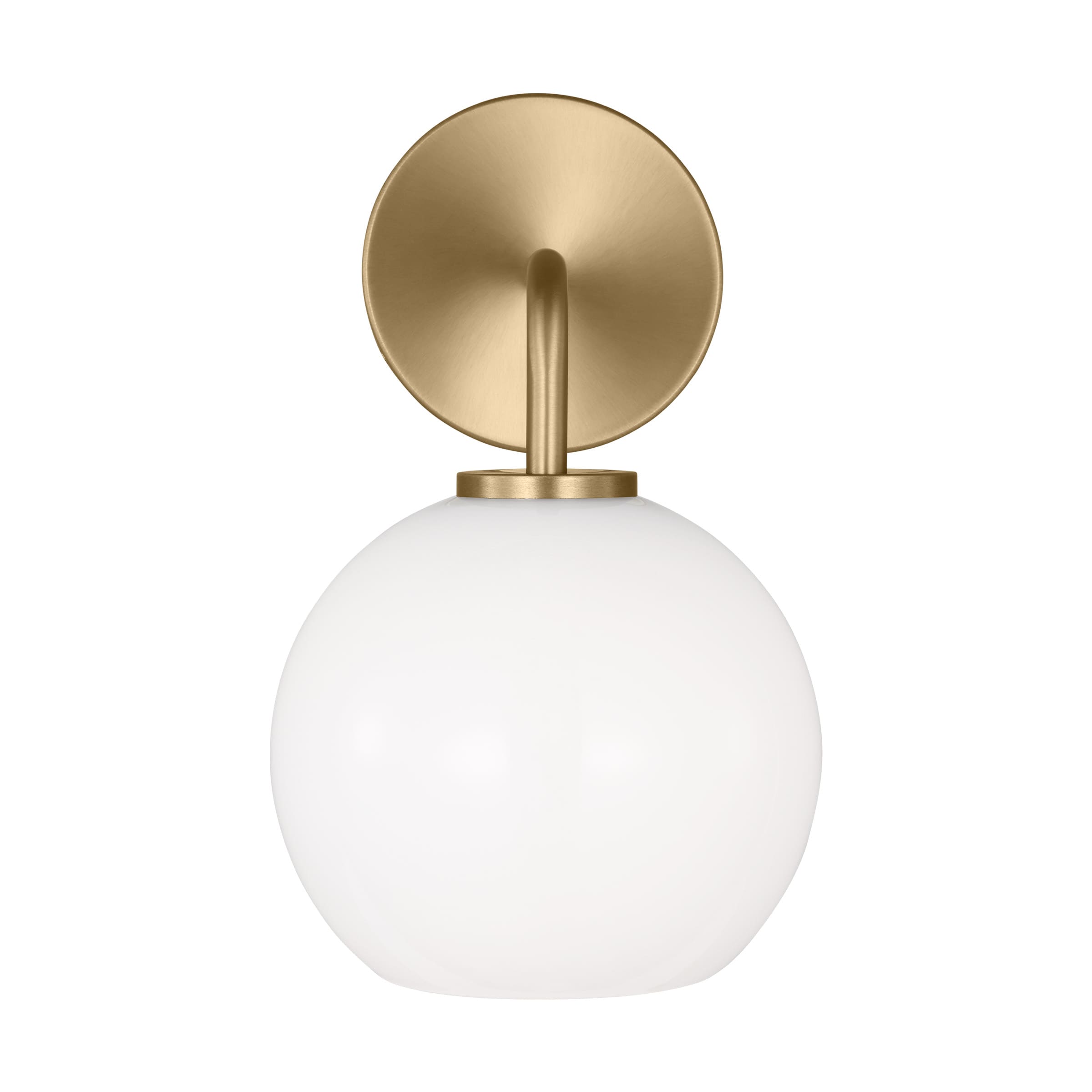Generation Lighting 4002581-848 Orley 6.25-in 1 -Light Satin Brass Transitional Vanity light