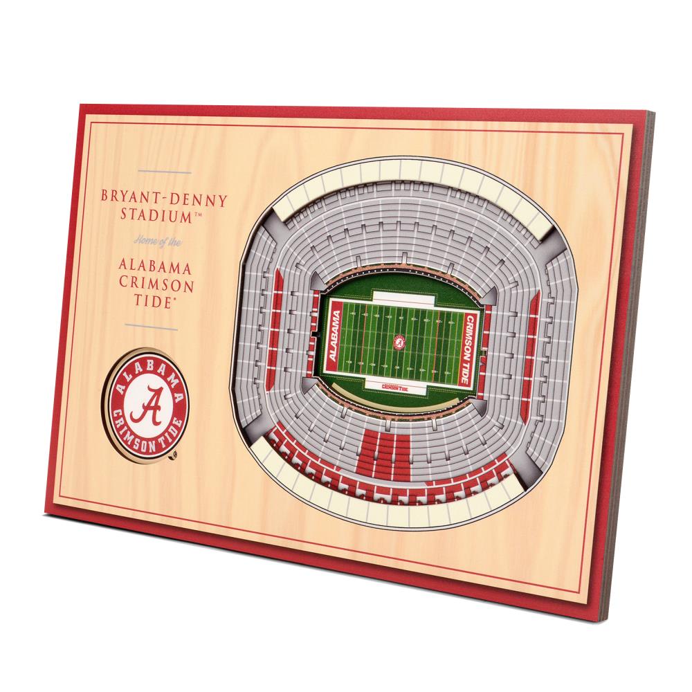 Alabama Crimson Tide Wall Art At Lowes Com   14989775 